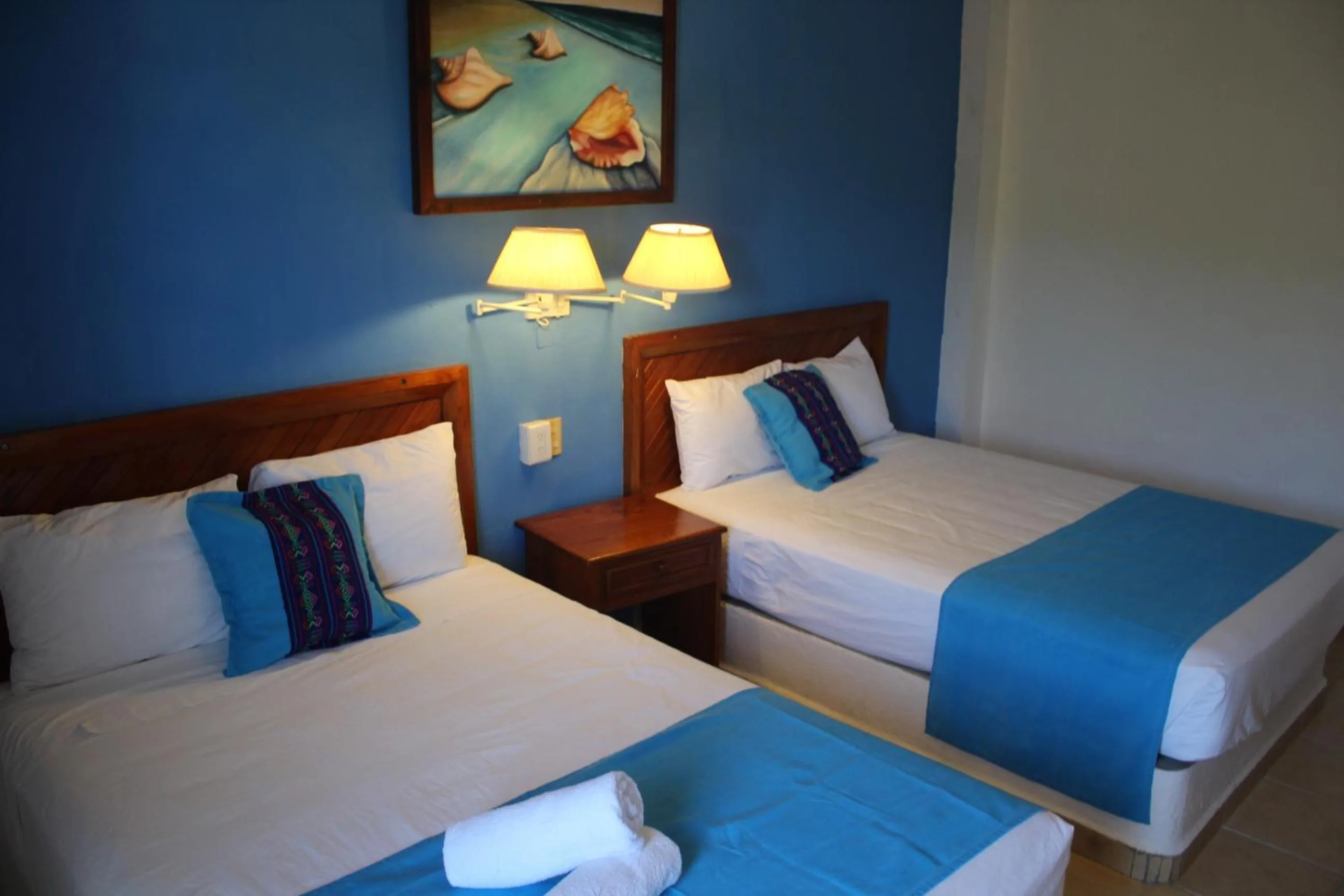 Bed in Hotel Arenas del Pacifico