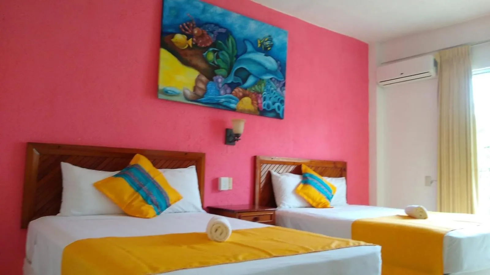 Bed in Hotel Arenas del Pacifico