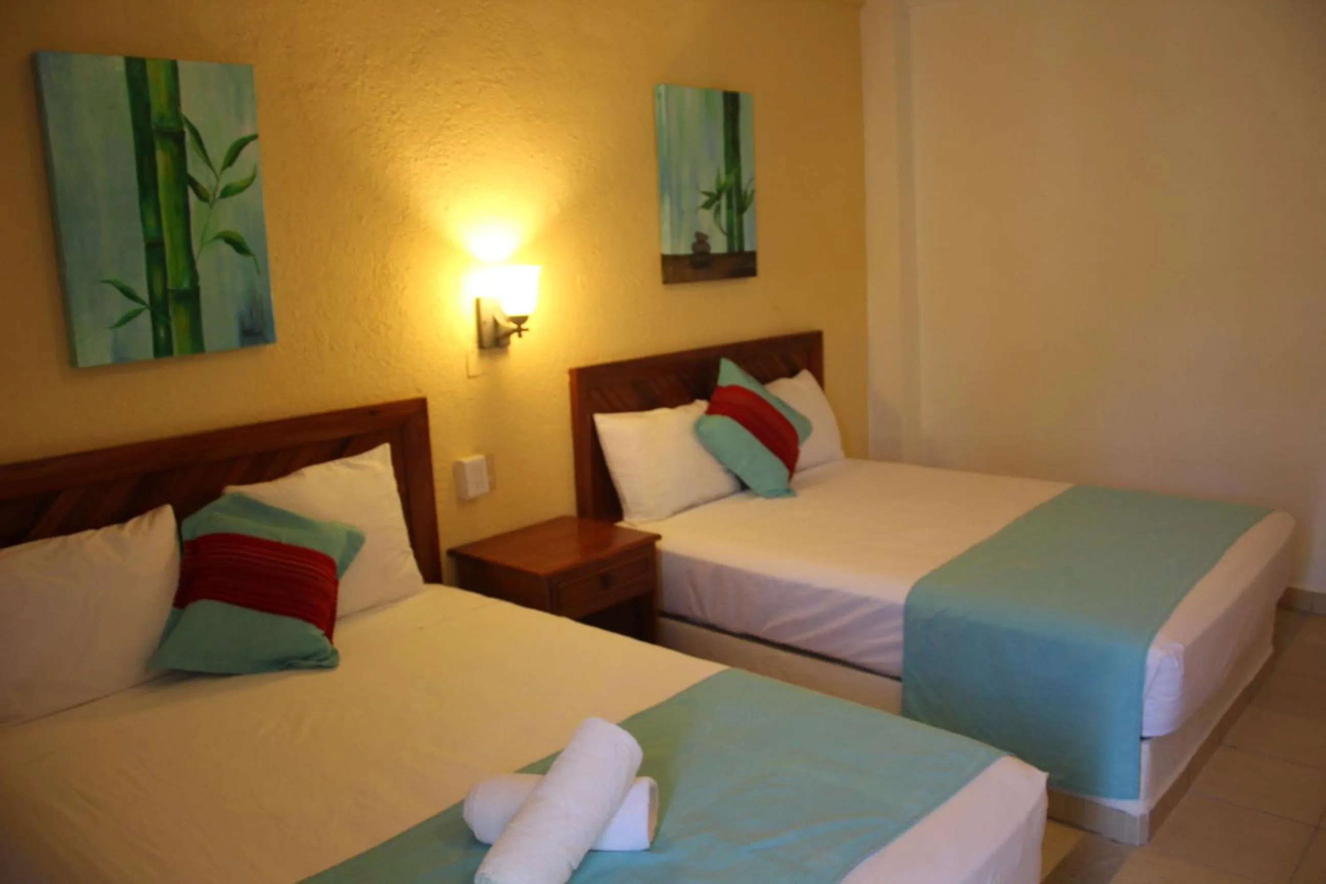 Bed in Hotel Arenas del Pacifico