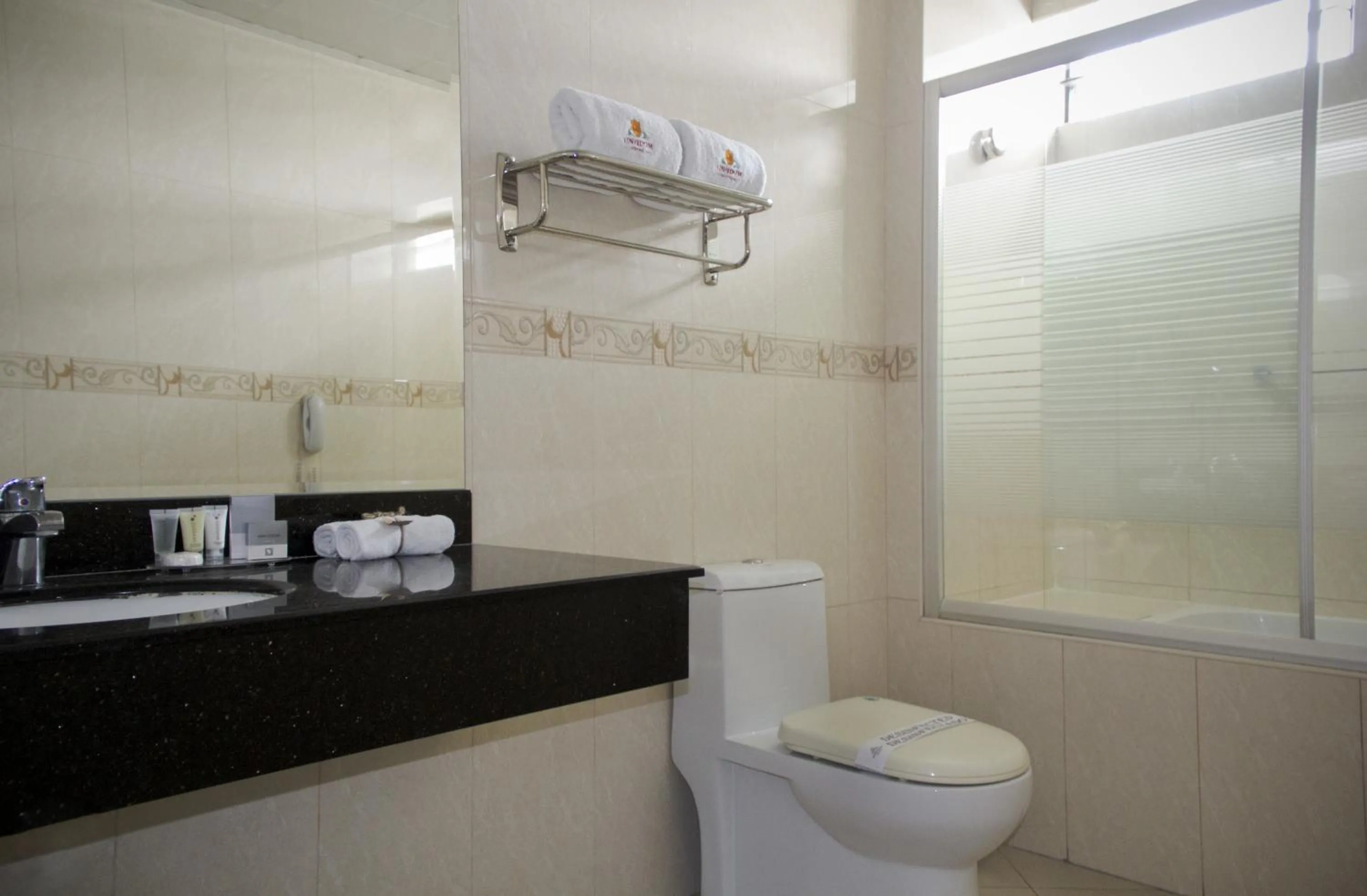 Bathroom in Kingdom Hotel