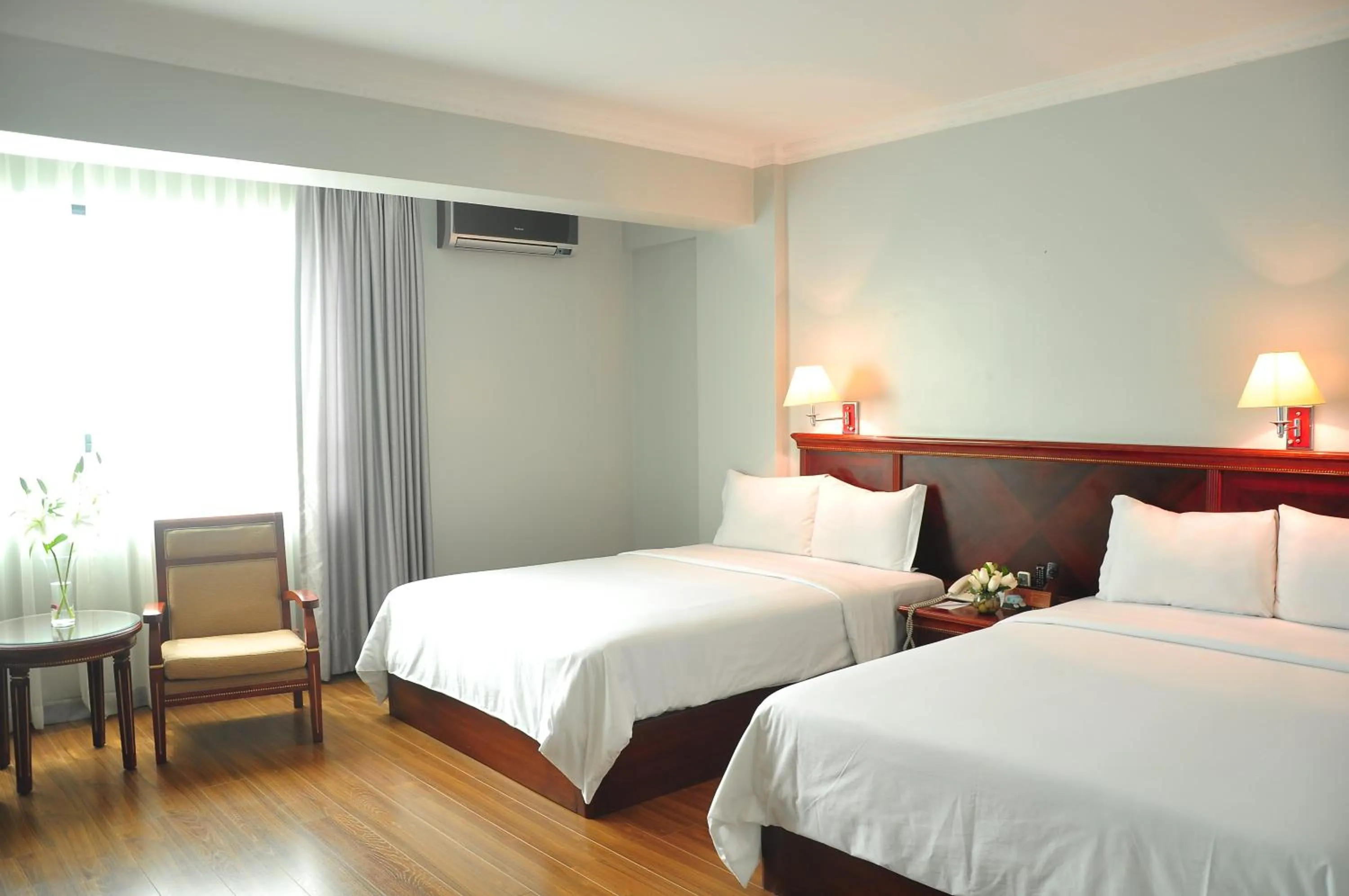 Bed in Kingdom Hotel