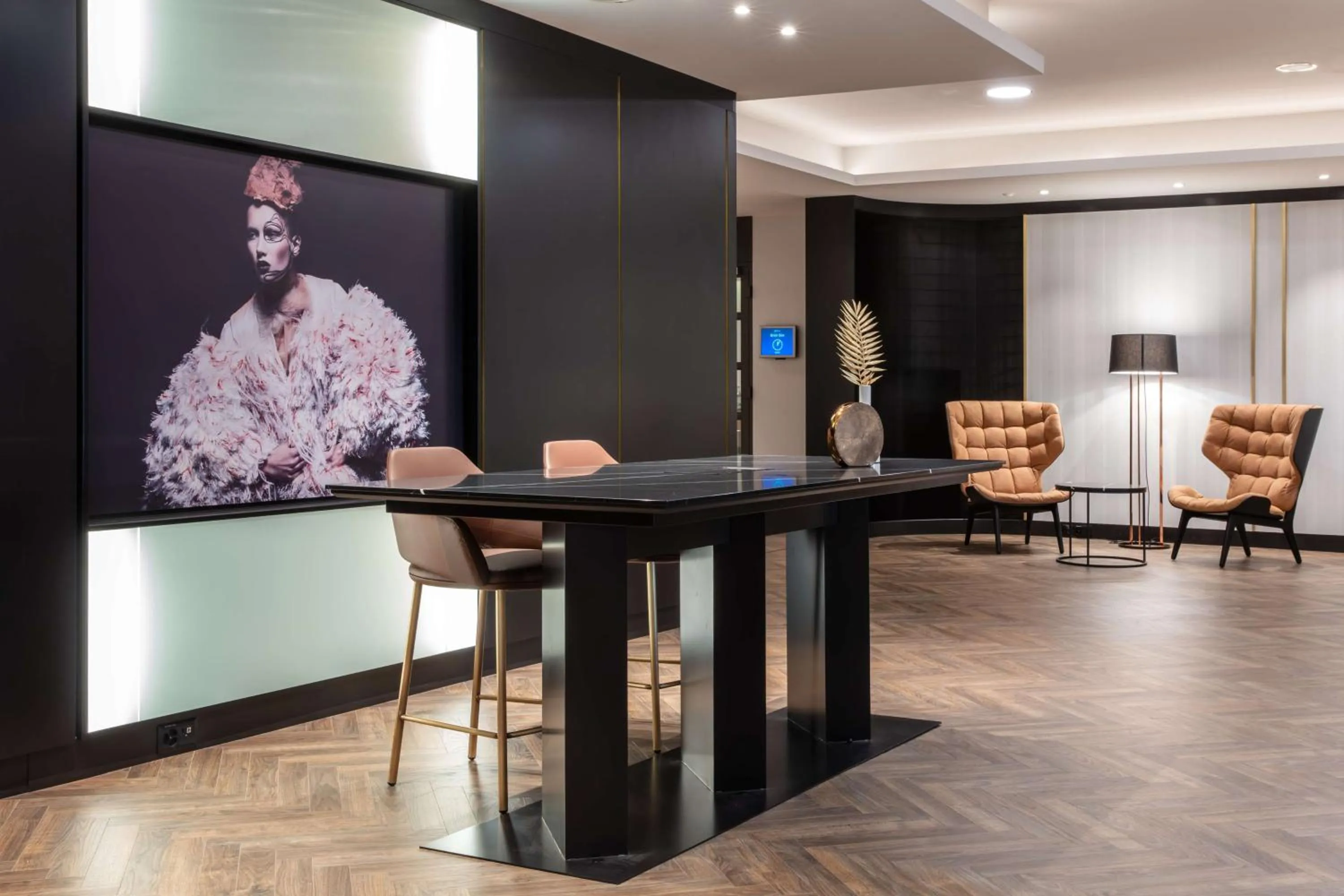 Lobby or reception in Radisson Blu, Basel