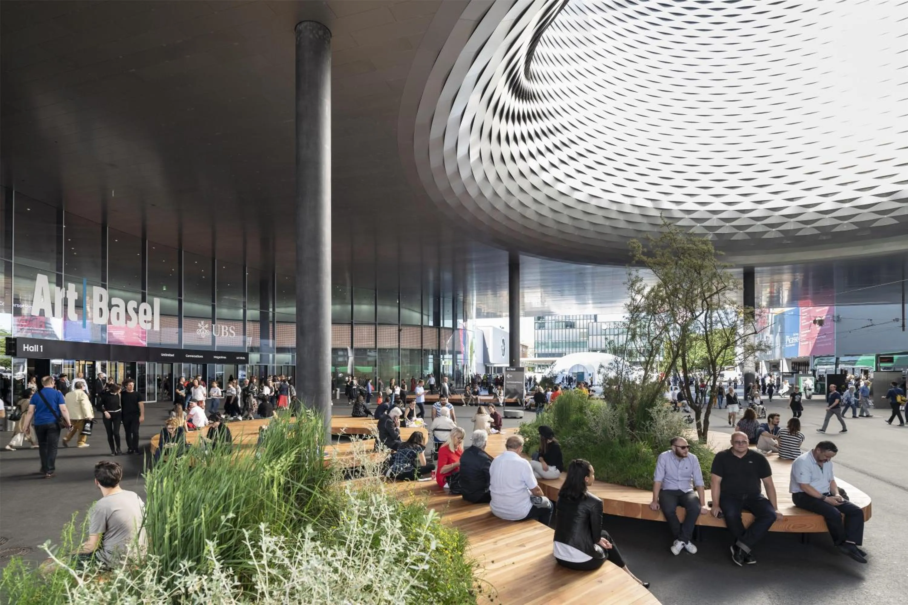 Nearby landmark in Radisson Blu, Basel