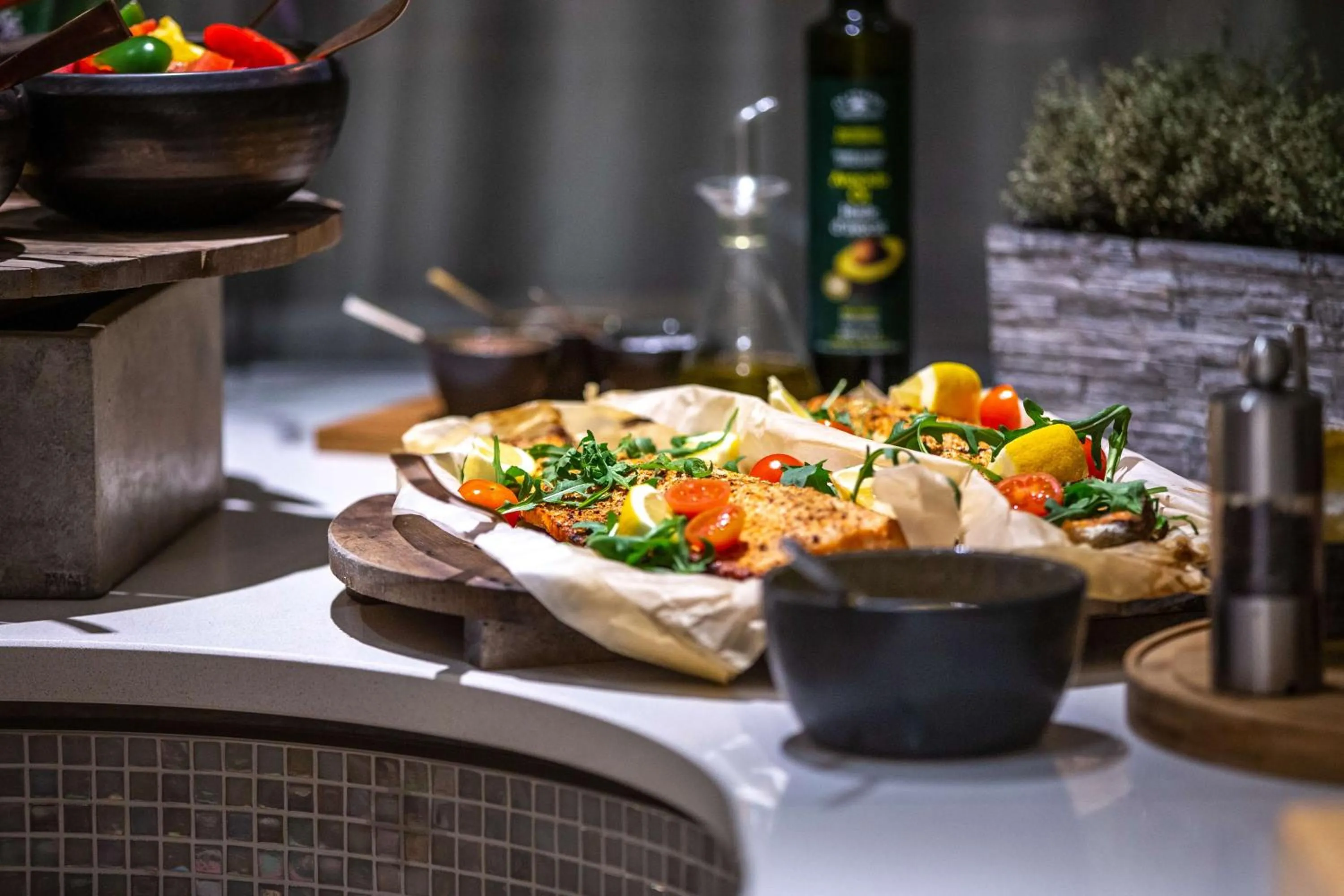 Restaurant/places to eat in Radisson Blu, Basel