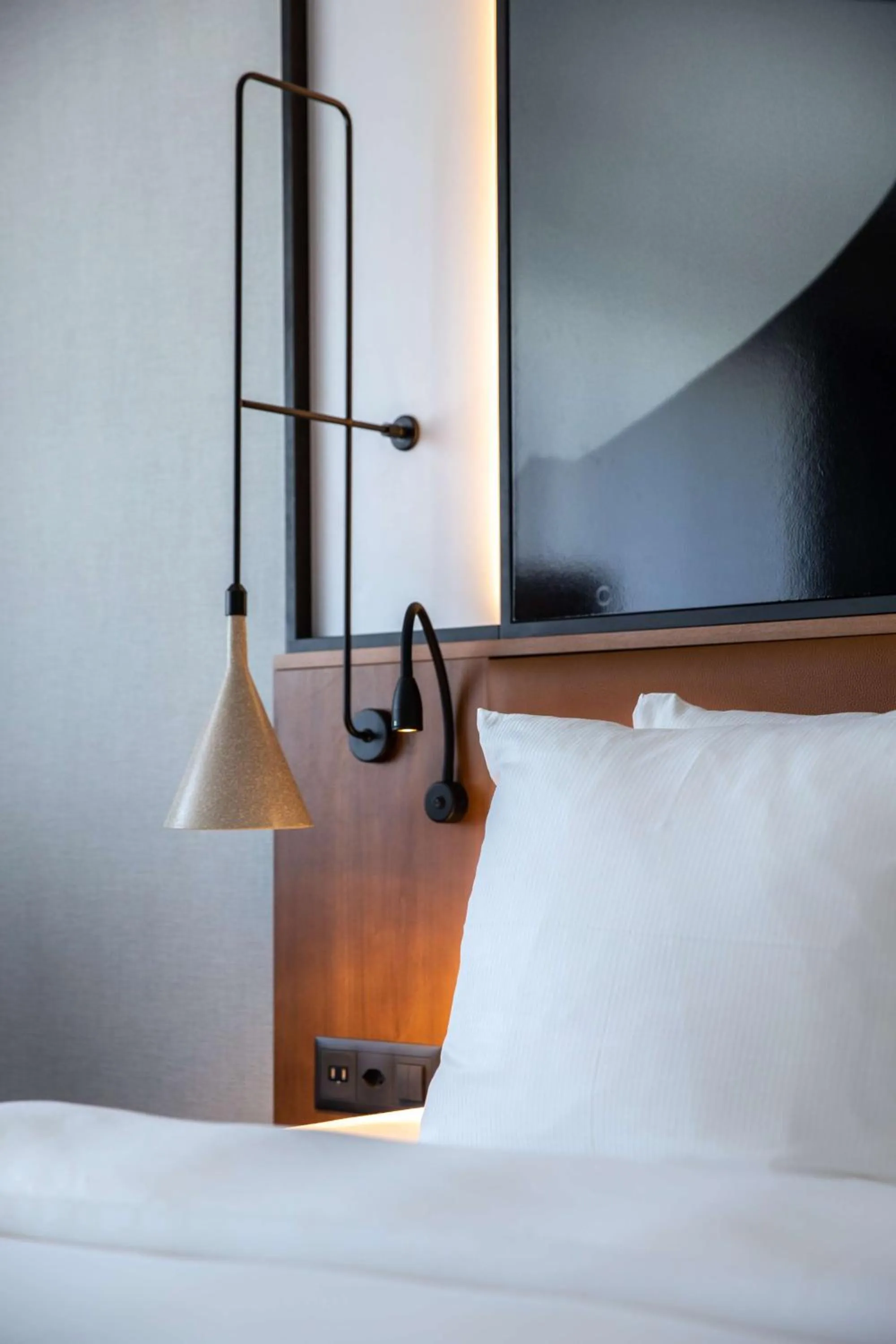 Bed in Radisson Blu, Basel