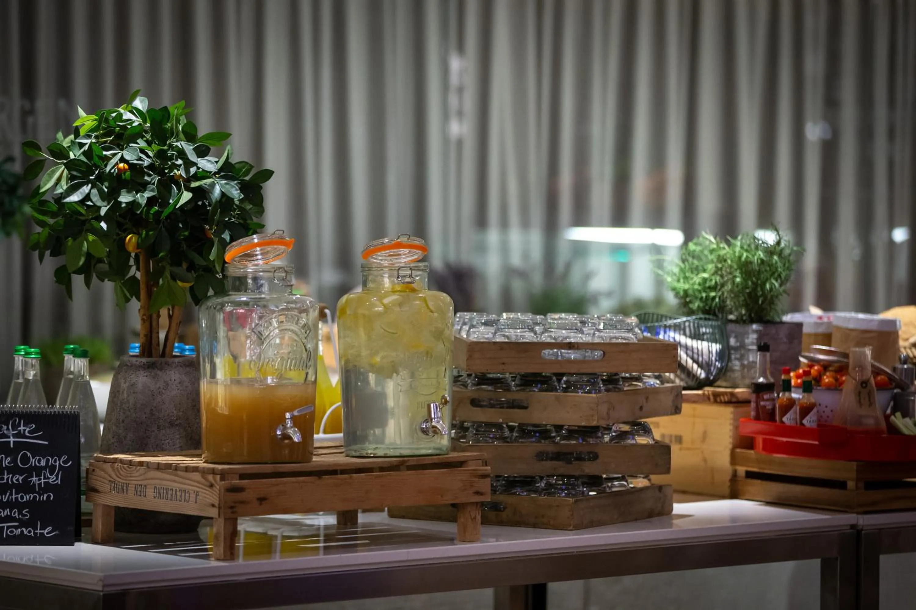 Buffet breakfast in Radisson Blu, Basel