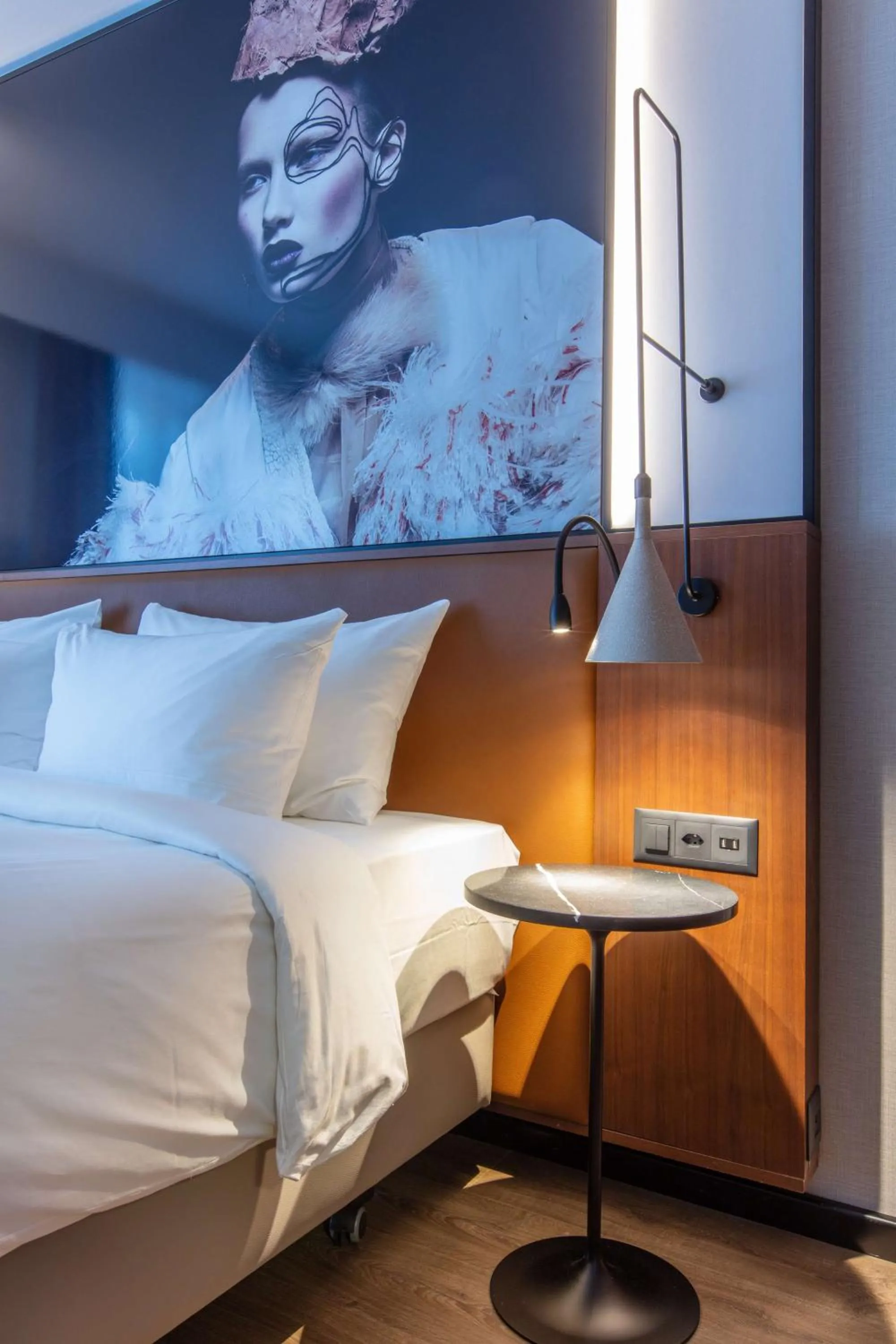 Photo of the whole room, Bed in Radisson Blu, Basel