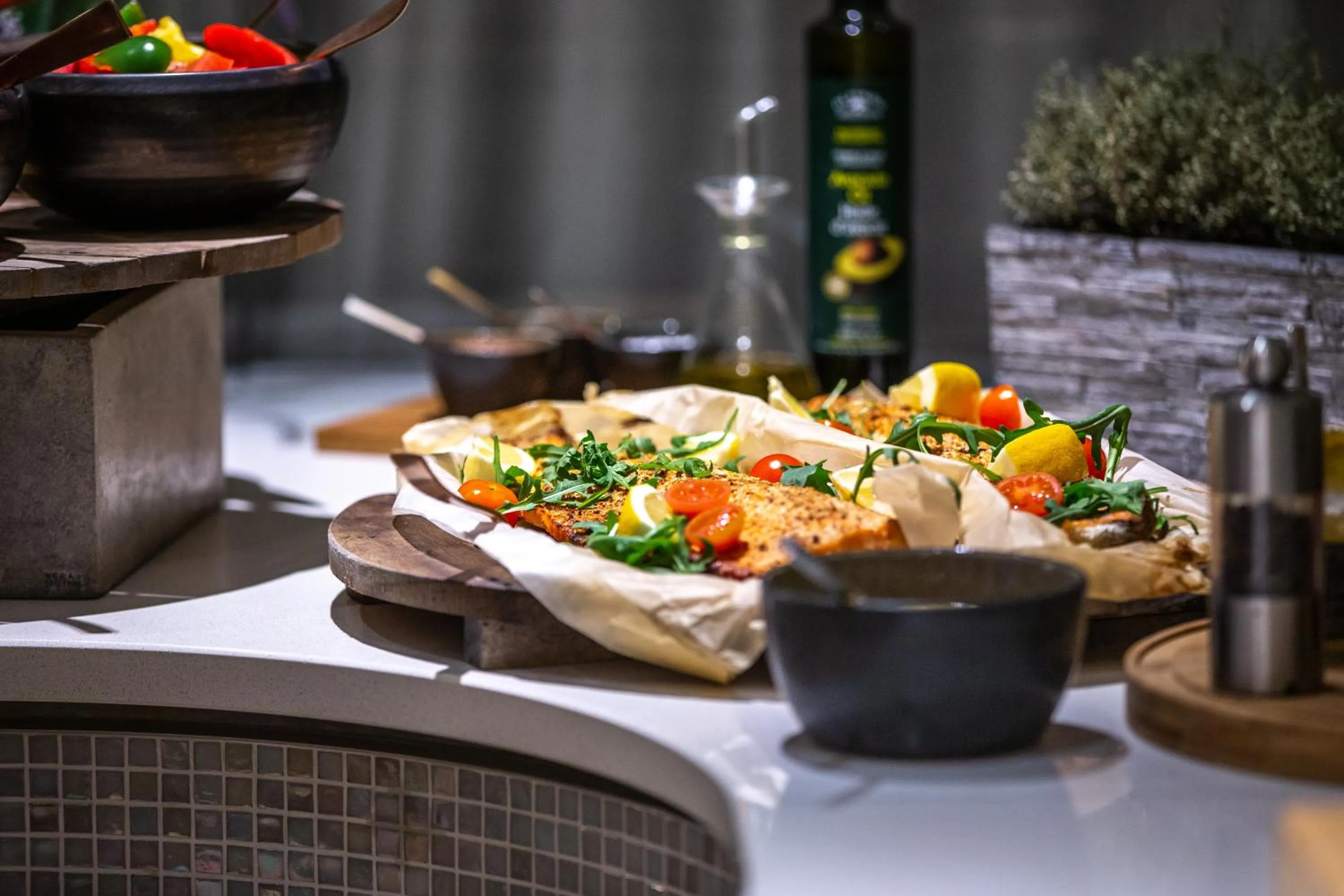 Buffet breakfast in Radisson Blu, Basel