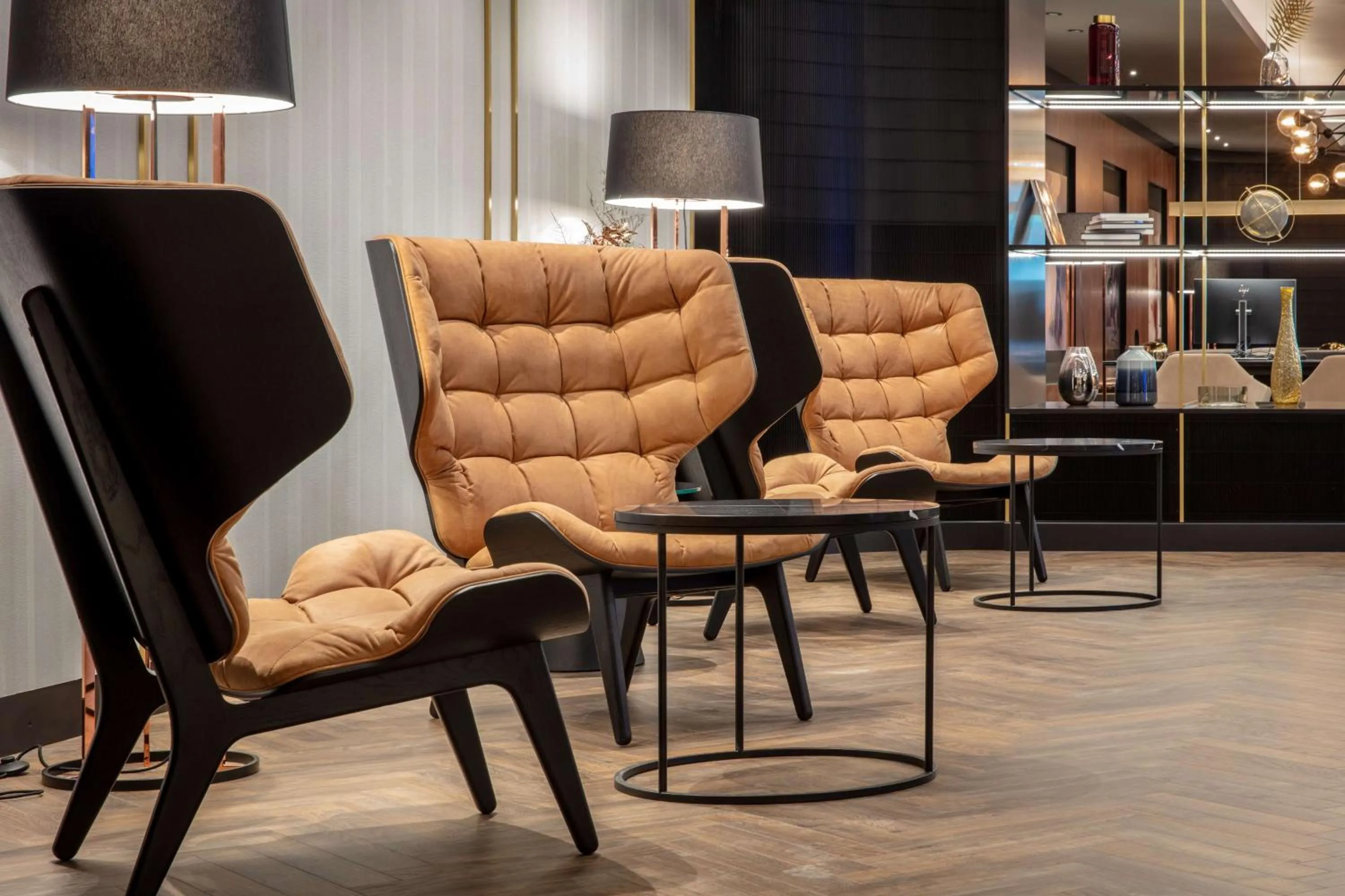 Lobby or reception in Radisson Blu, Basel