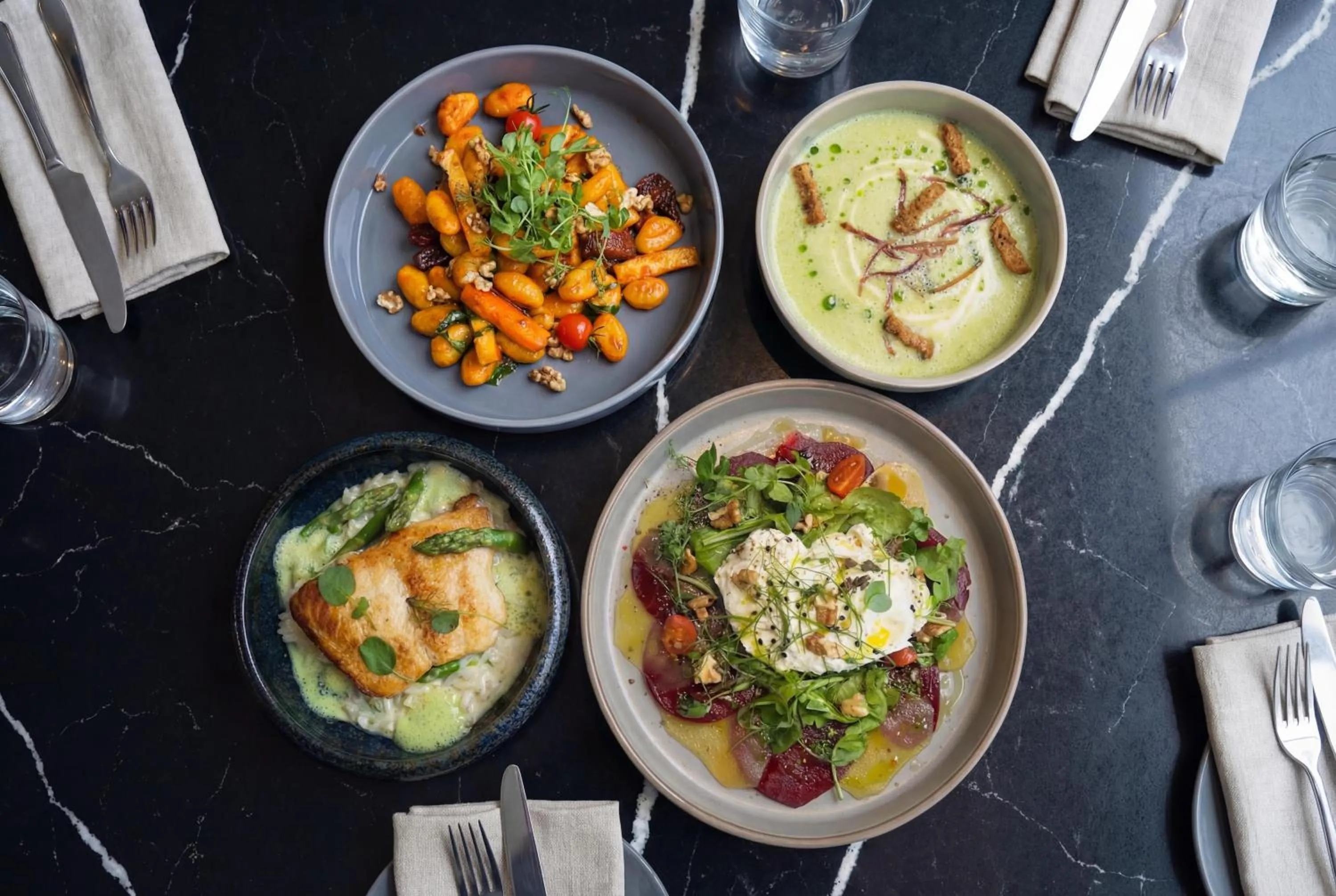 Restaurant/places to eat in Radisson Blu, Basel