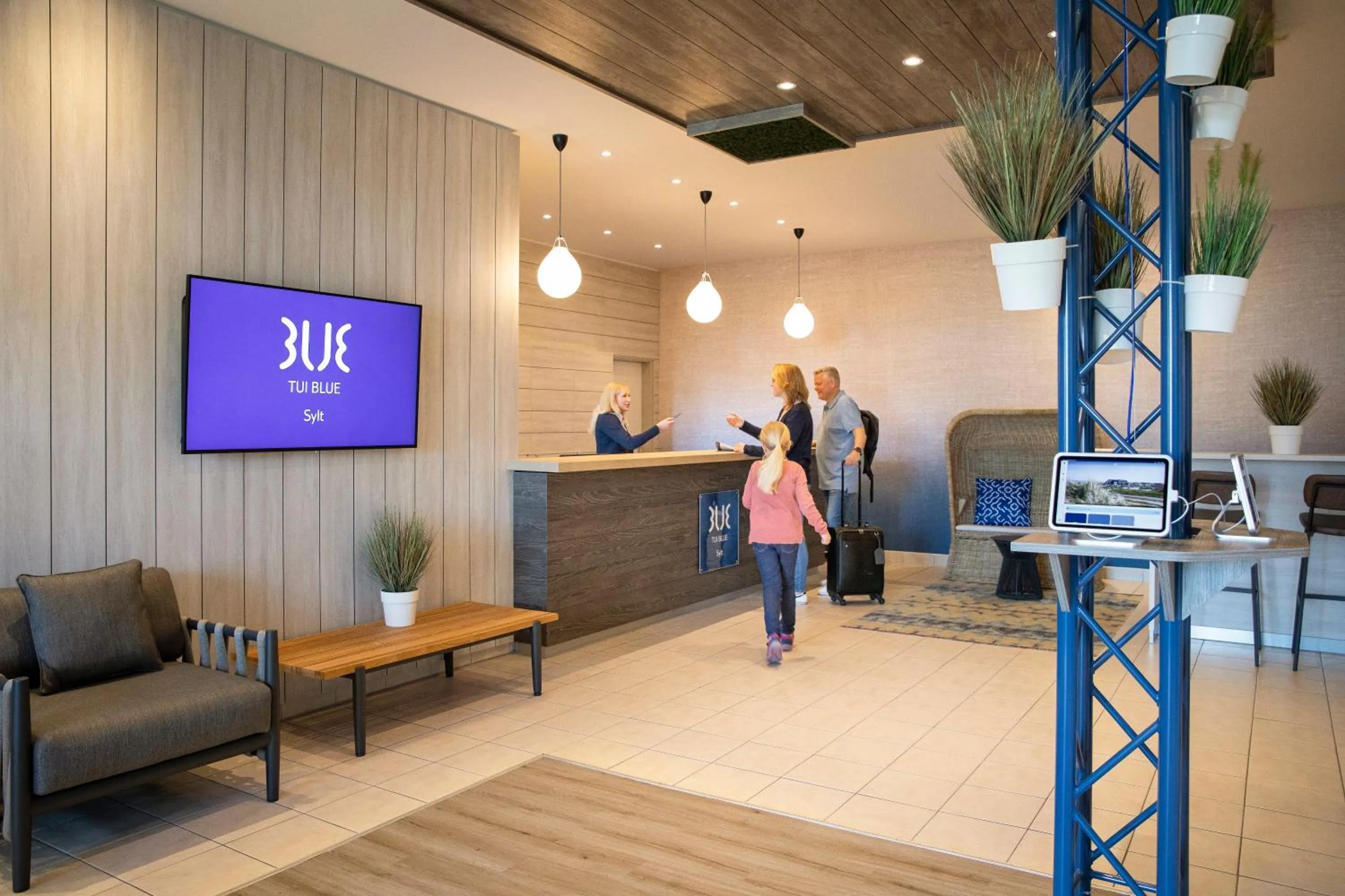 Lobby or reception in TUI BLUE Sylt