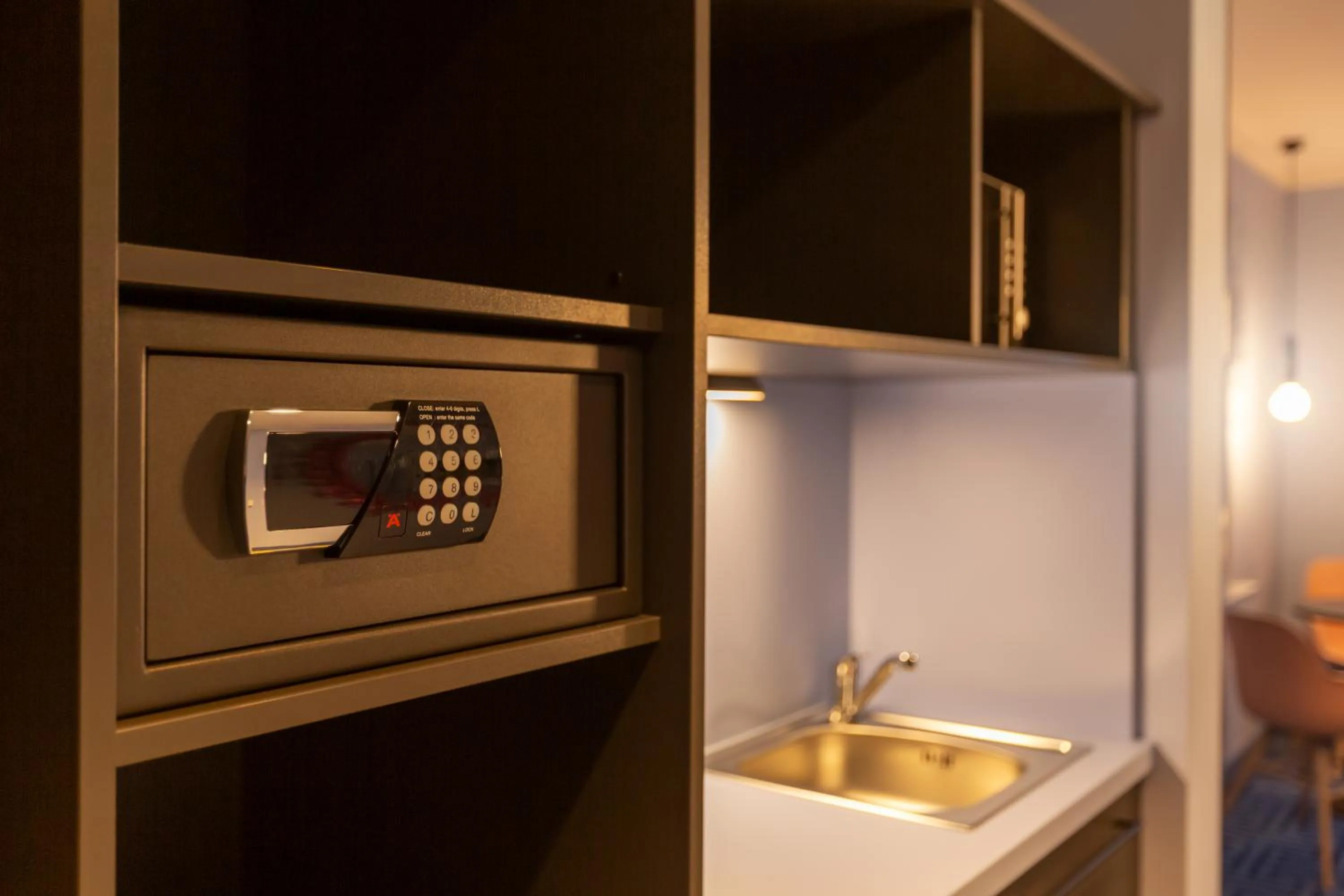 Kitchen or kitchenette in the niu Mood - Apartments