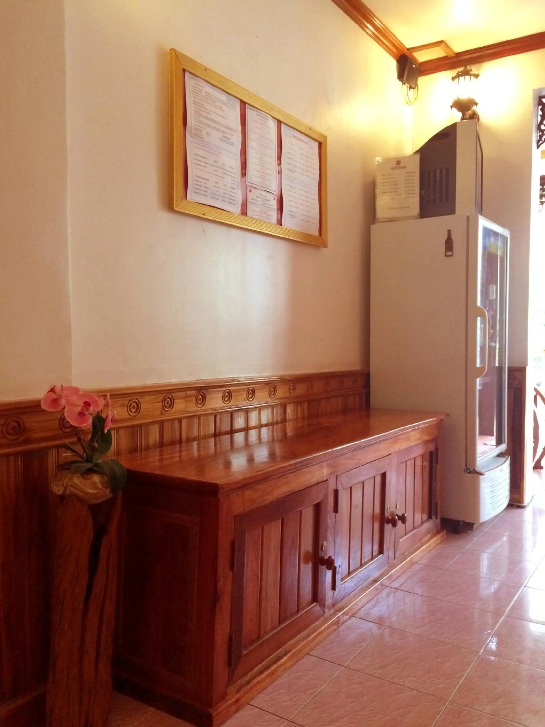 Decorative detail in Apple Guesthouse