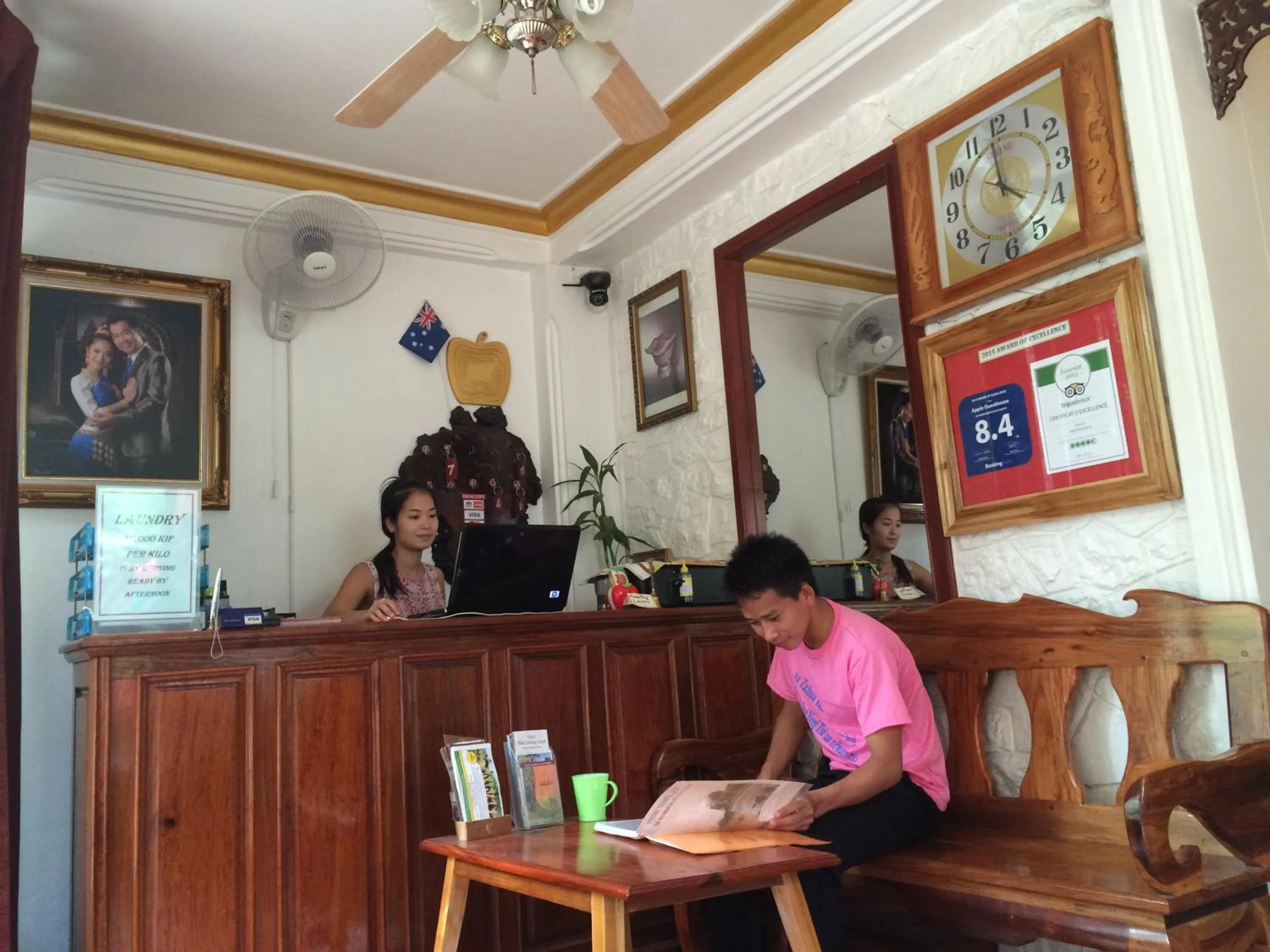 Lobby or reception in Apple Guesthouse