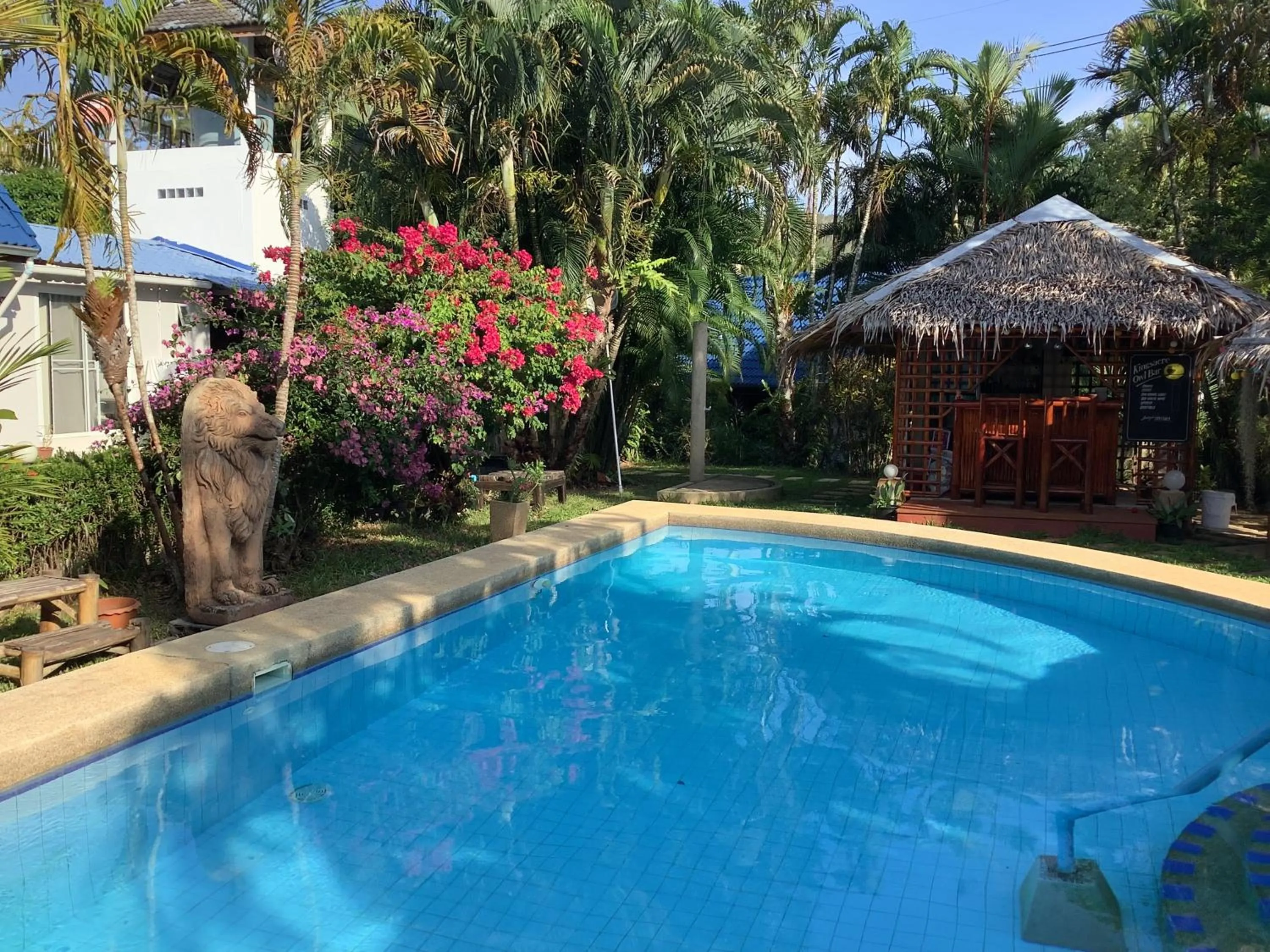 Pool view in Kingsacre