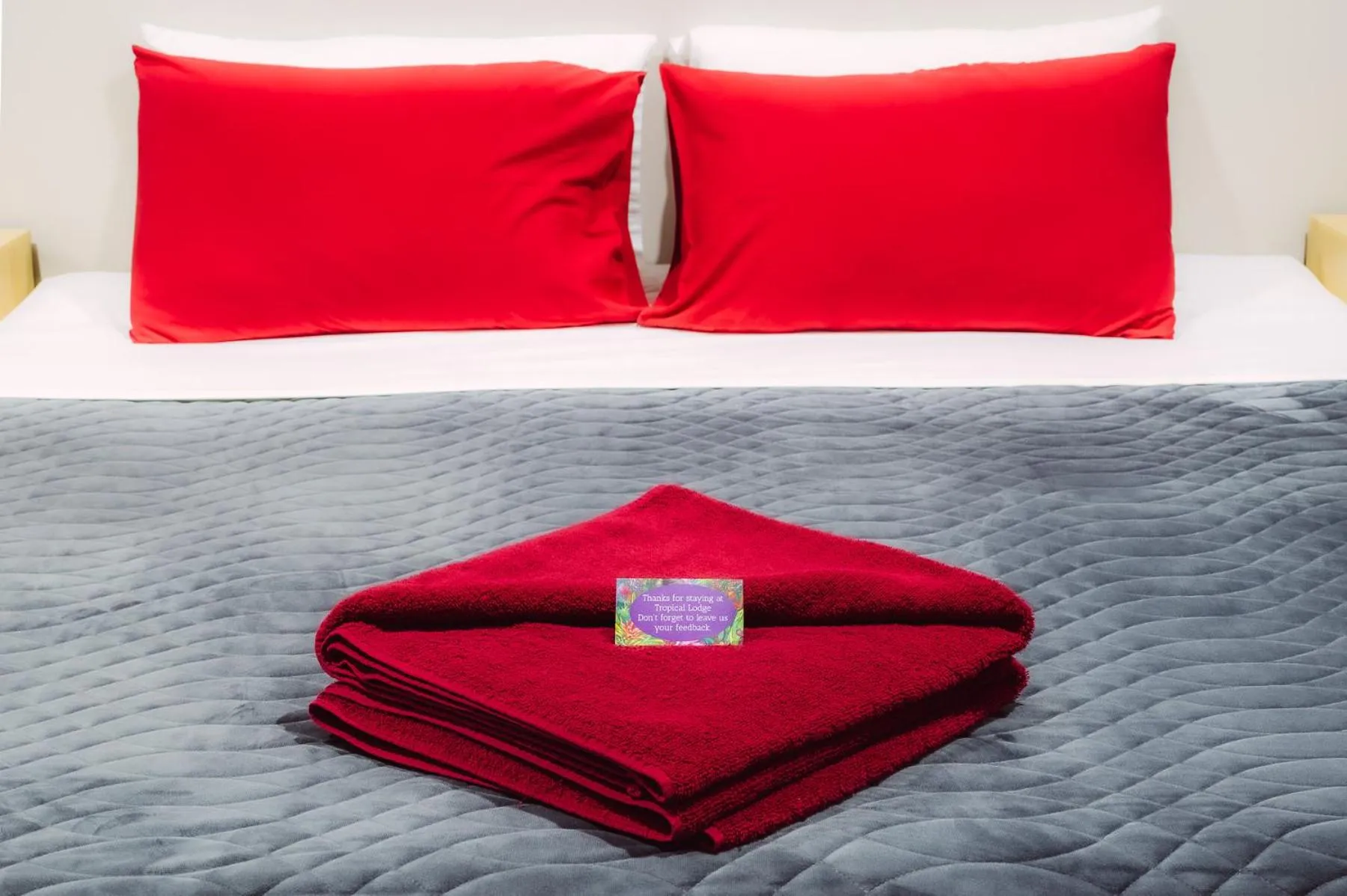 Bedroom in Tropical Lodge