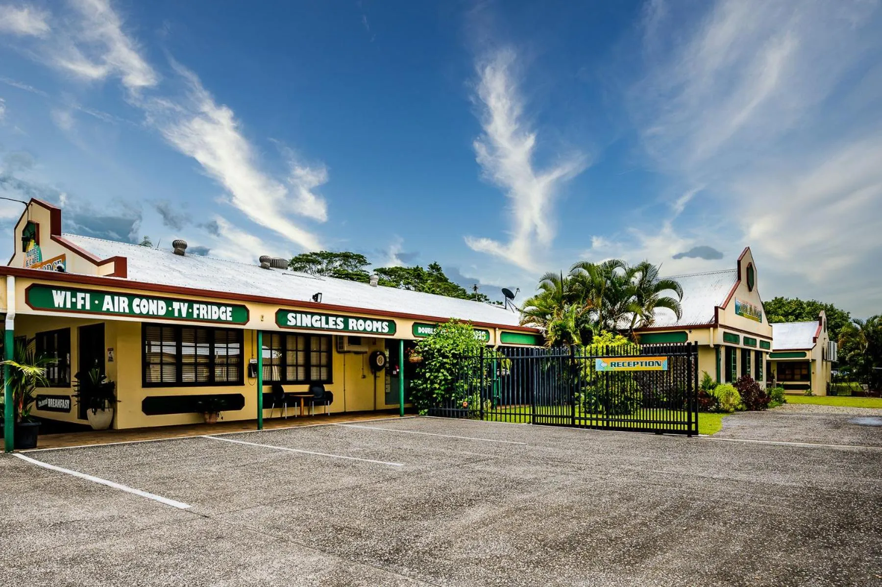 Property building in Tropical Lodge