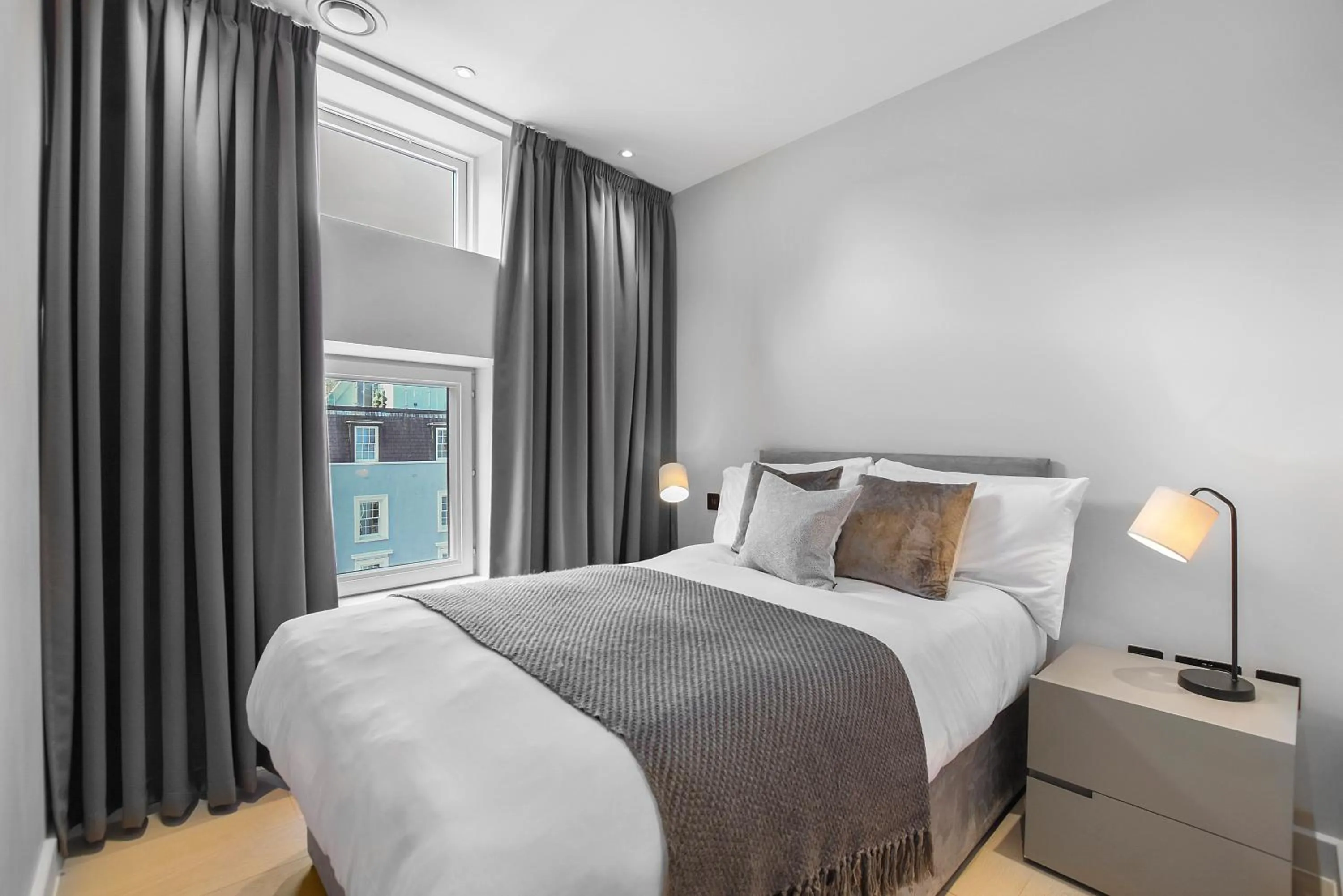 Bed in Vauxhall Bridge Road by Aeria Apartments