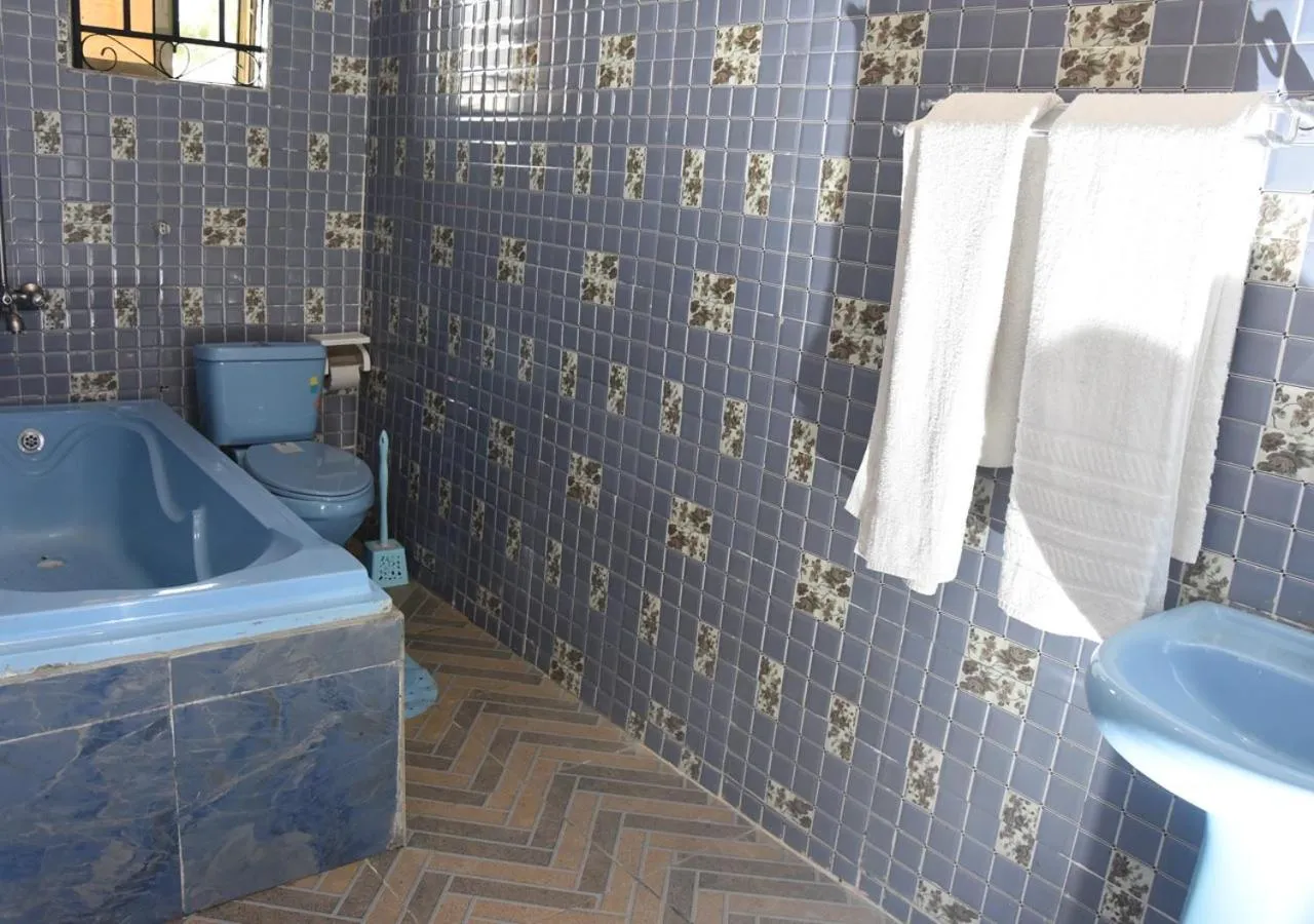 Bathroom in 24-7 Electricity Agore Hotels and Suites Ltd