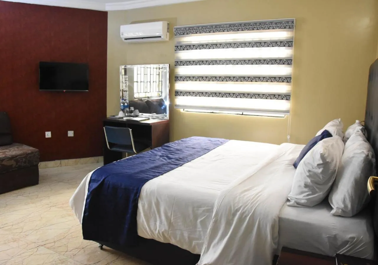 Bedroom, Bed in 24-7 Electricity Agore Hotels and Suites Ltd