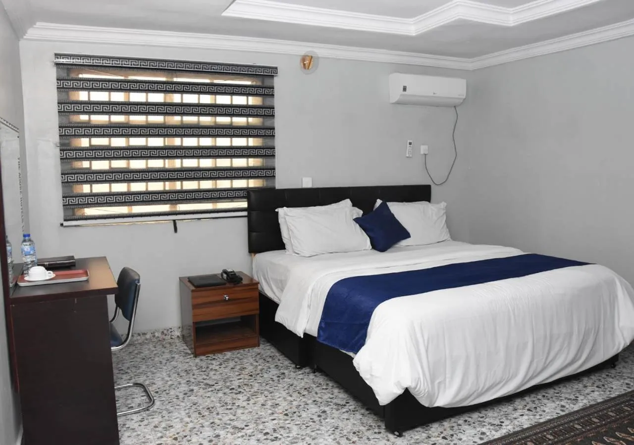 Bedroom, Bed in 24-7 Electricity Agore Hotels and Suites Ltd