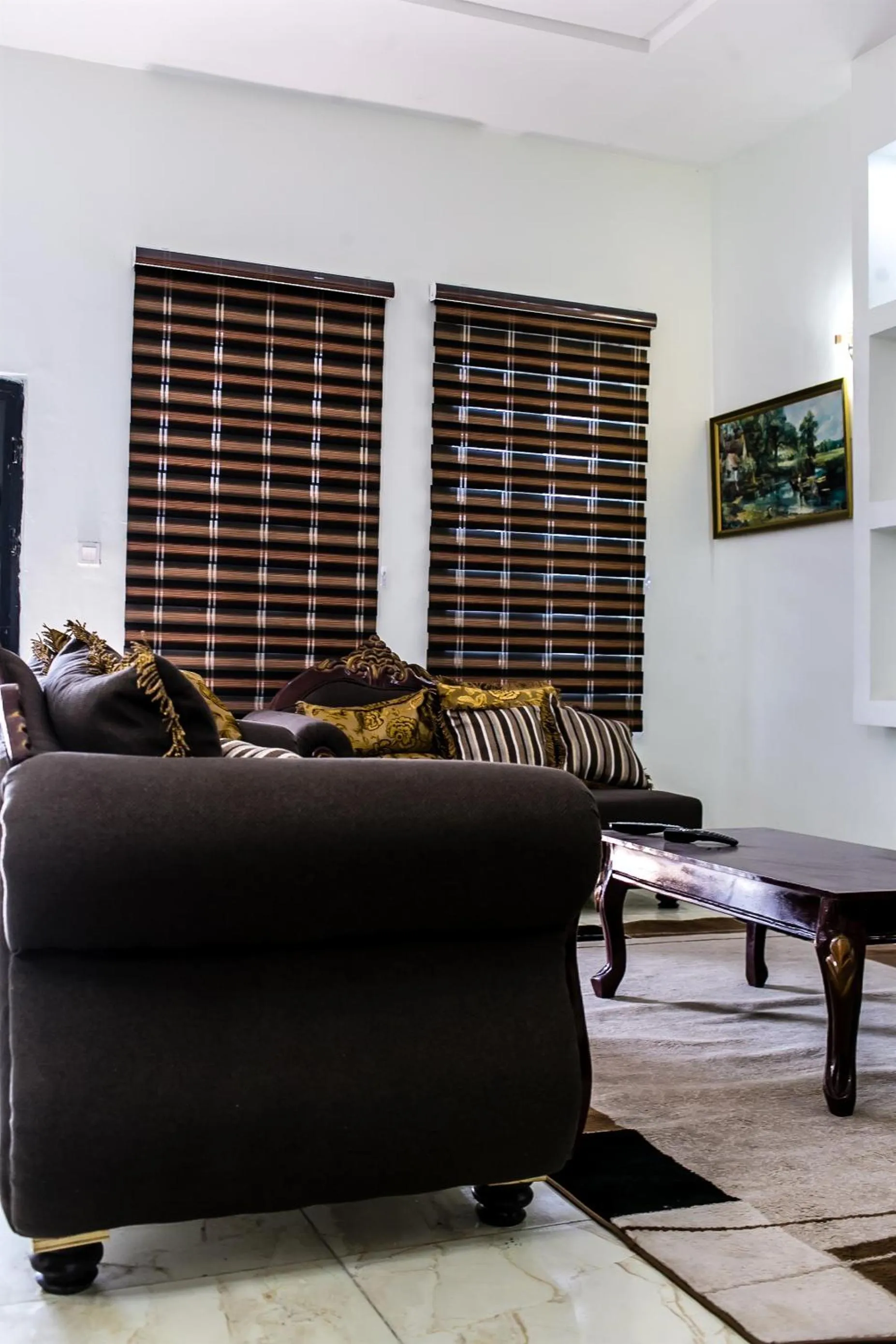 Seating area in 24-7 Electricity Agore Hotels and Suites Ltd