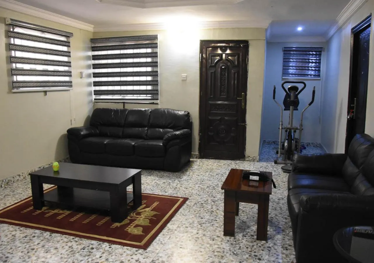 Living room in 24-7 Electricity Agore Hotels and Suites Ltd