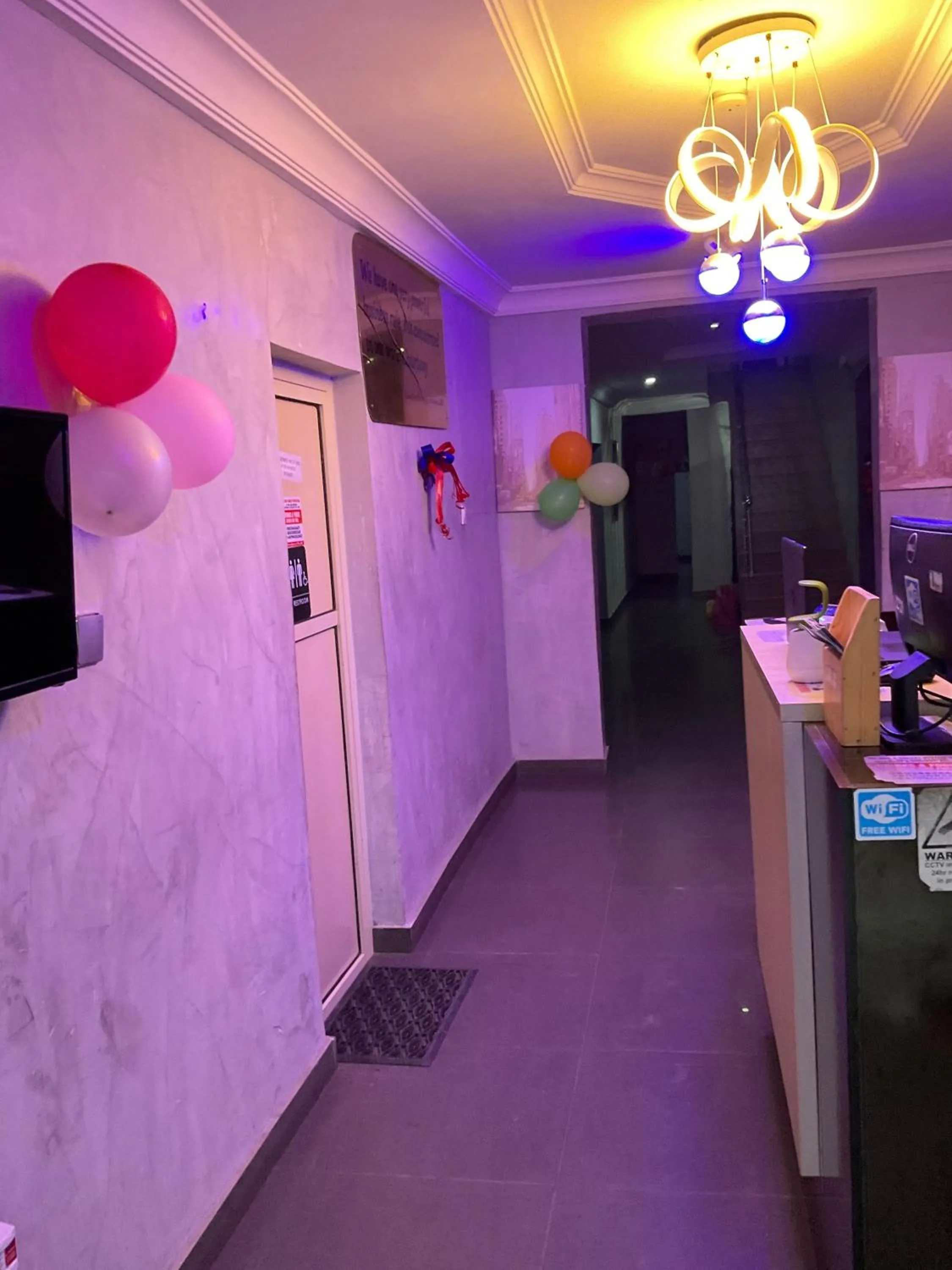 Lobby or reception in 24-7 Electricity Agore Hotels and Suites Ltd