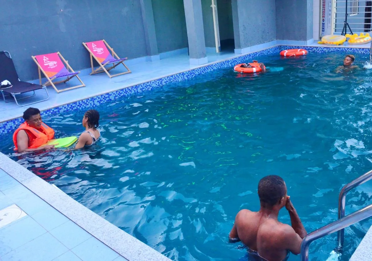 People in 24-7 Electricity Agore Hotels and Suites Ltd