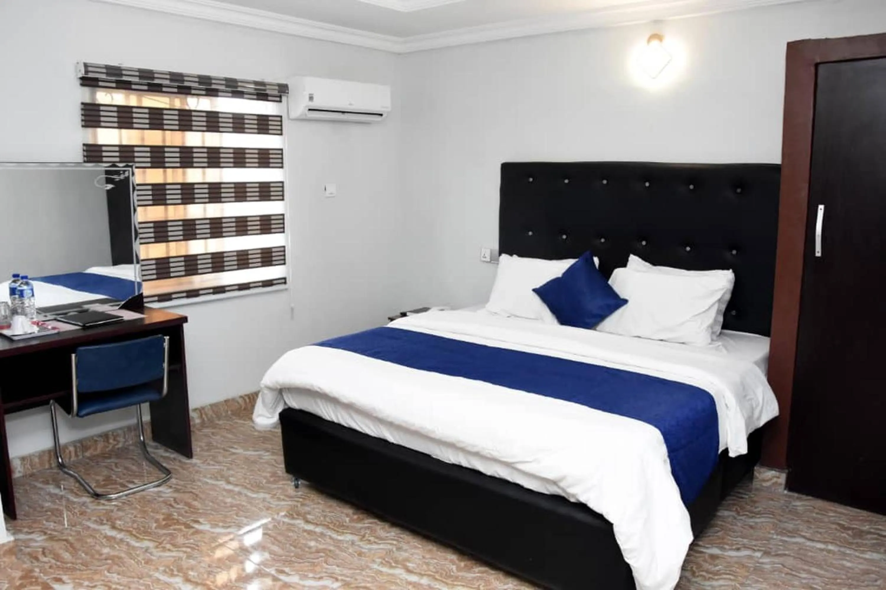 Bedroom, Bed in 24-7 Electricity Agore Hotels and Suites Ltd