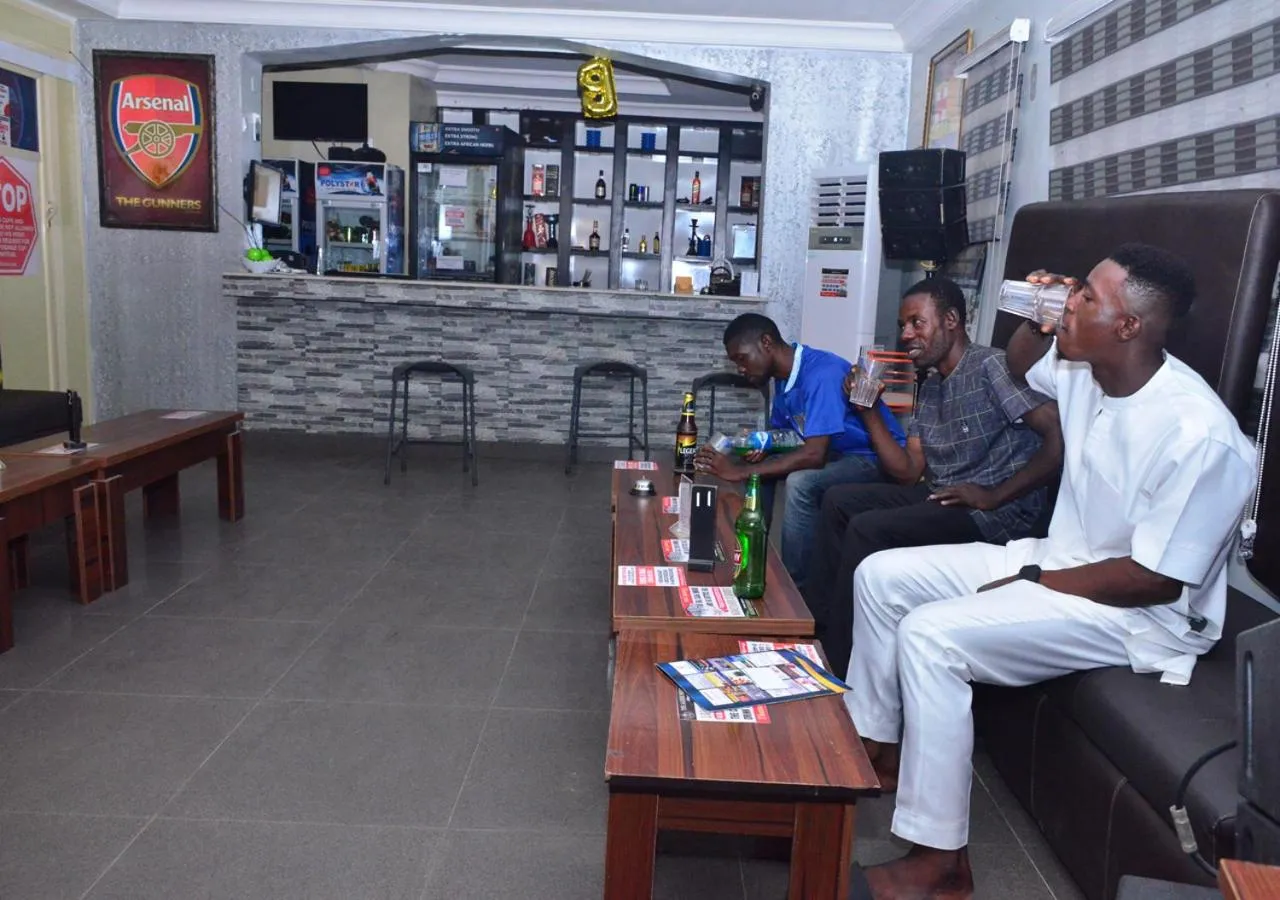 Communal lounge/ TV room in 24-7 Electricity Agore Hotels and Suites Ltd