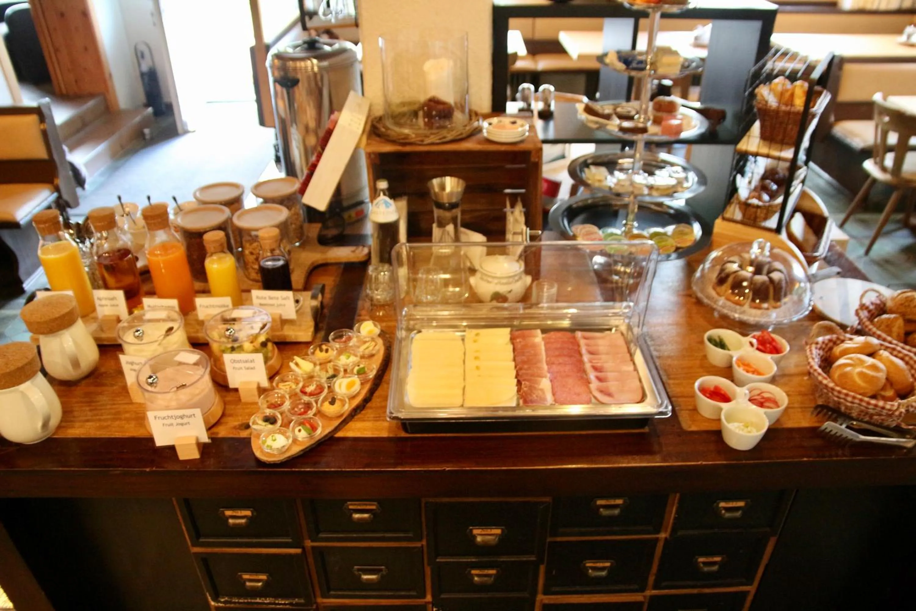 Food close-up in Boutique Hotel Alpenhof