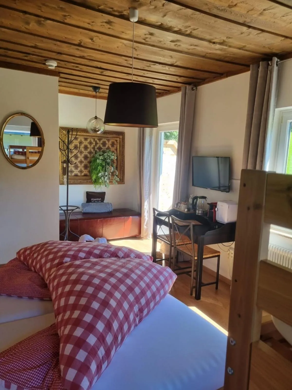 Photo of the whole room, Bed in Boutique Hotel Alpenhof