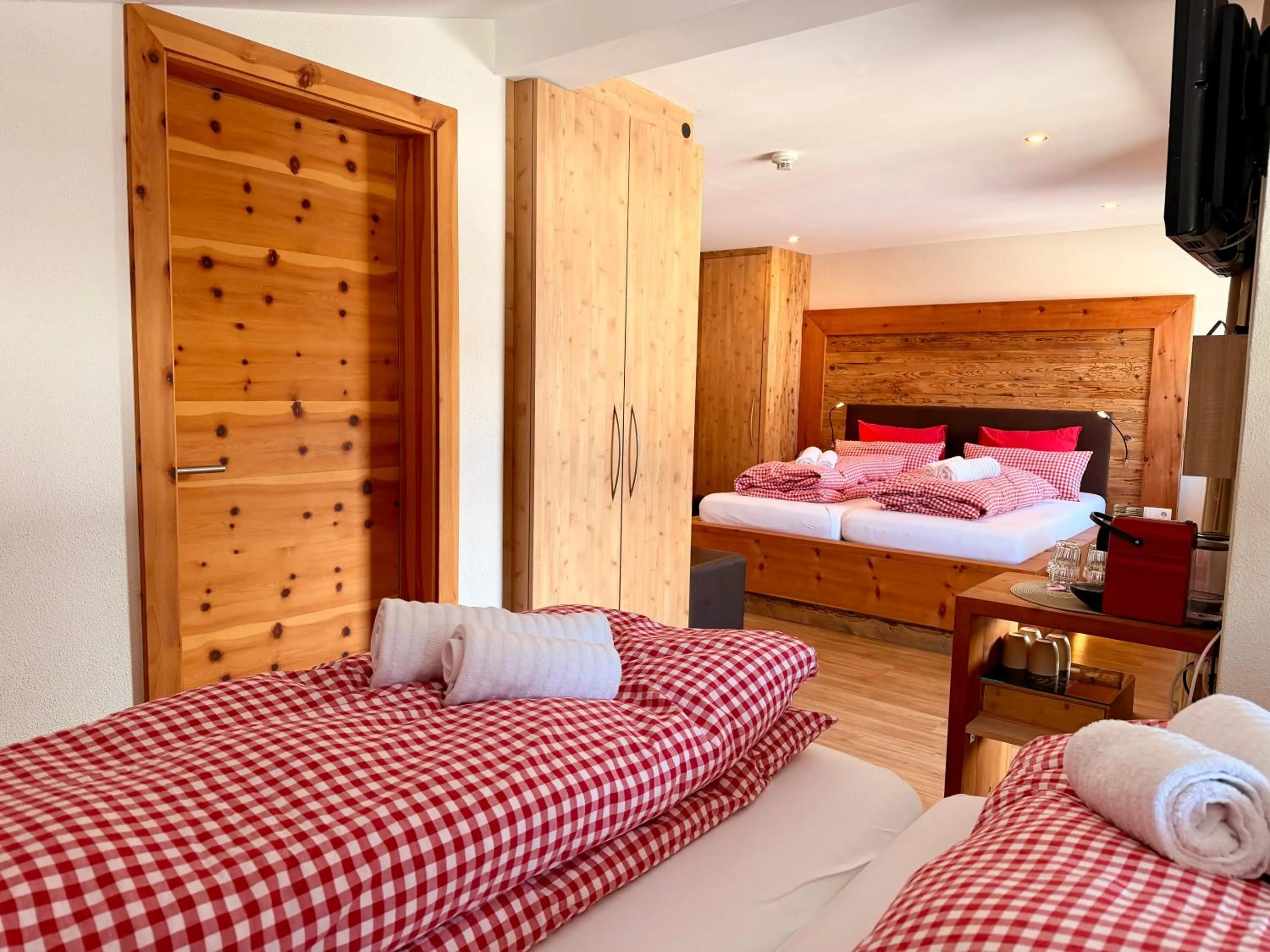 Bed in Boutique Hotel Alpenhof