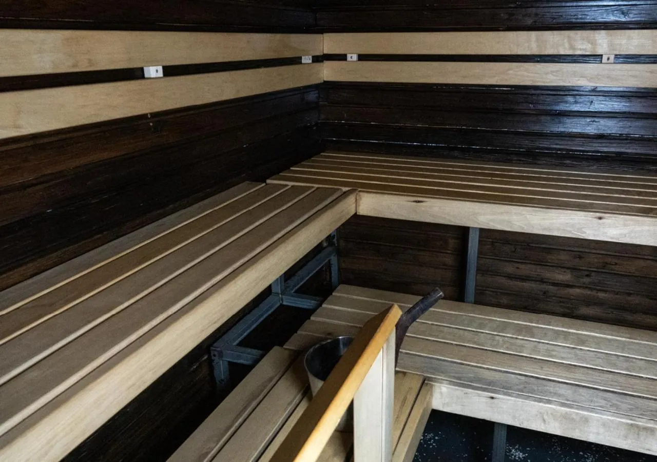 Sauna in Outdoor Hostel Laajis