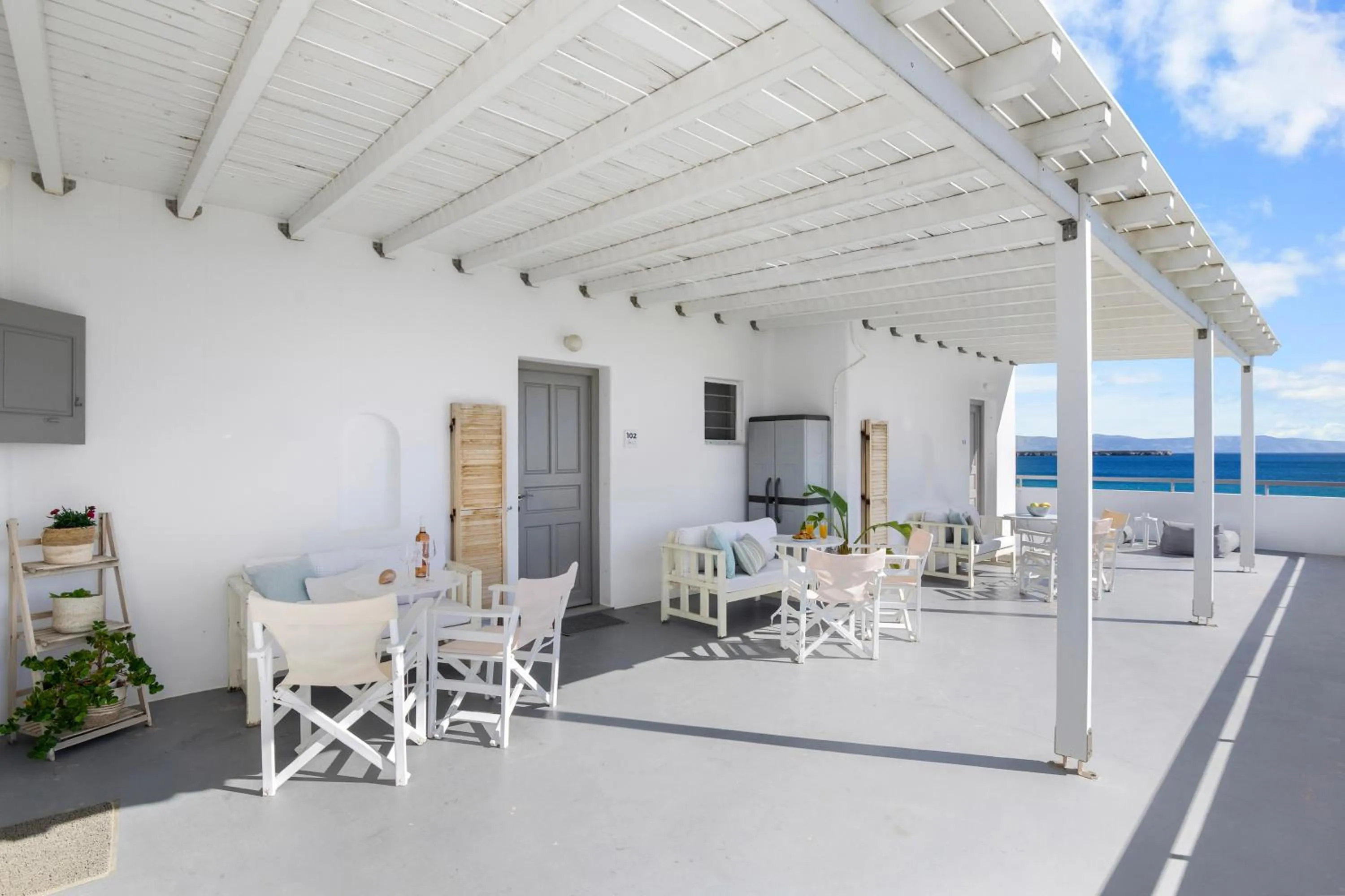 Balcony/Terrace in Seample studios