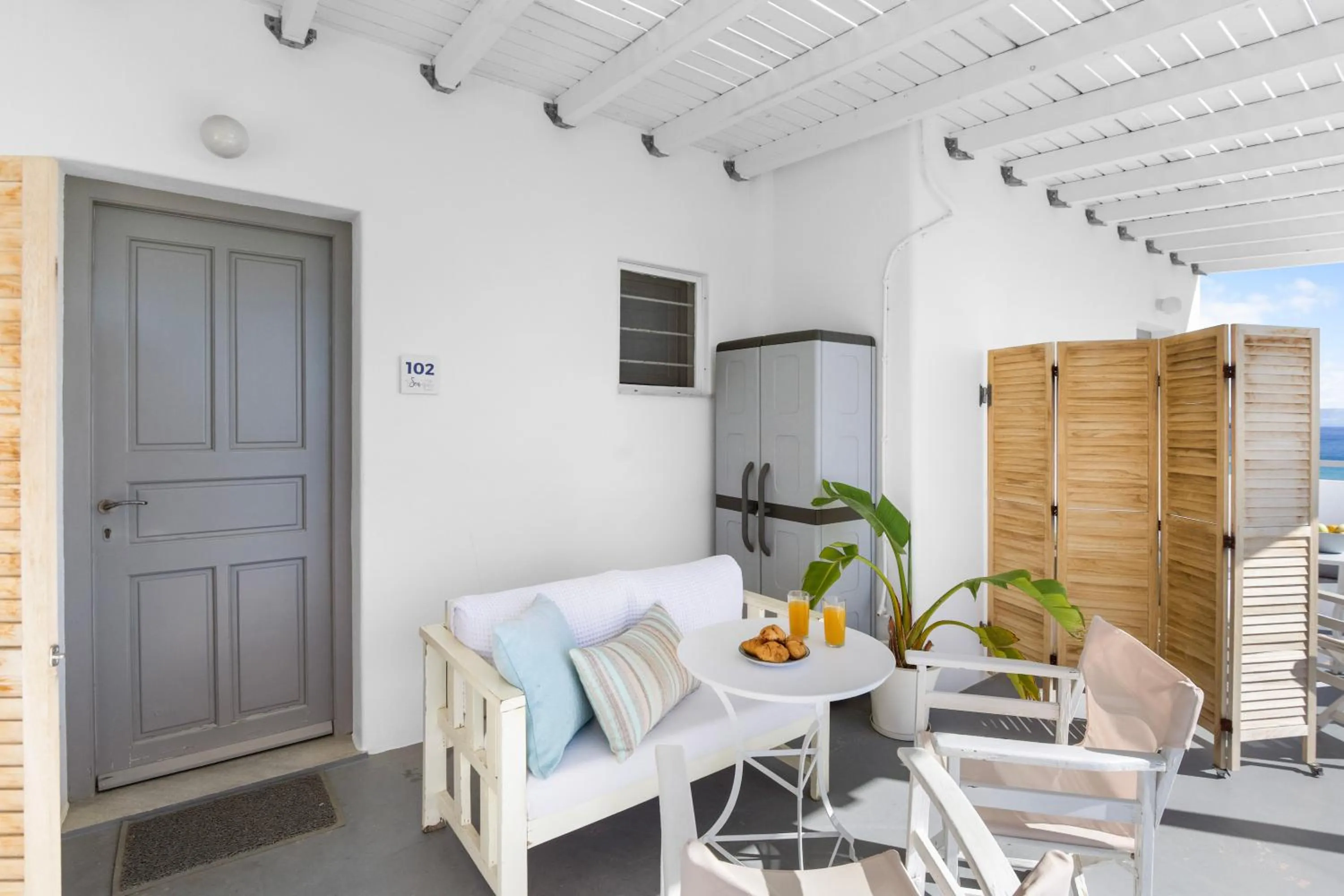 Balcony/Terrace in Seample studios