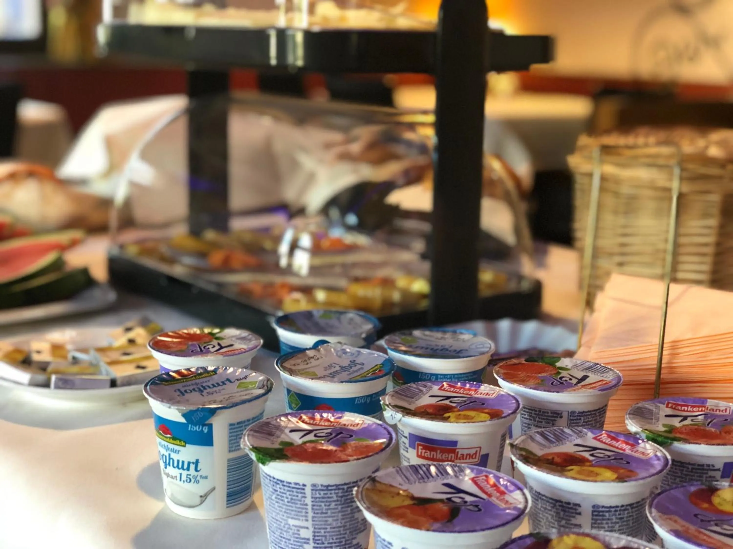 Buffet breakfast in Landhotel Traube