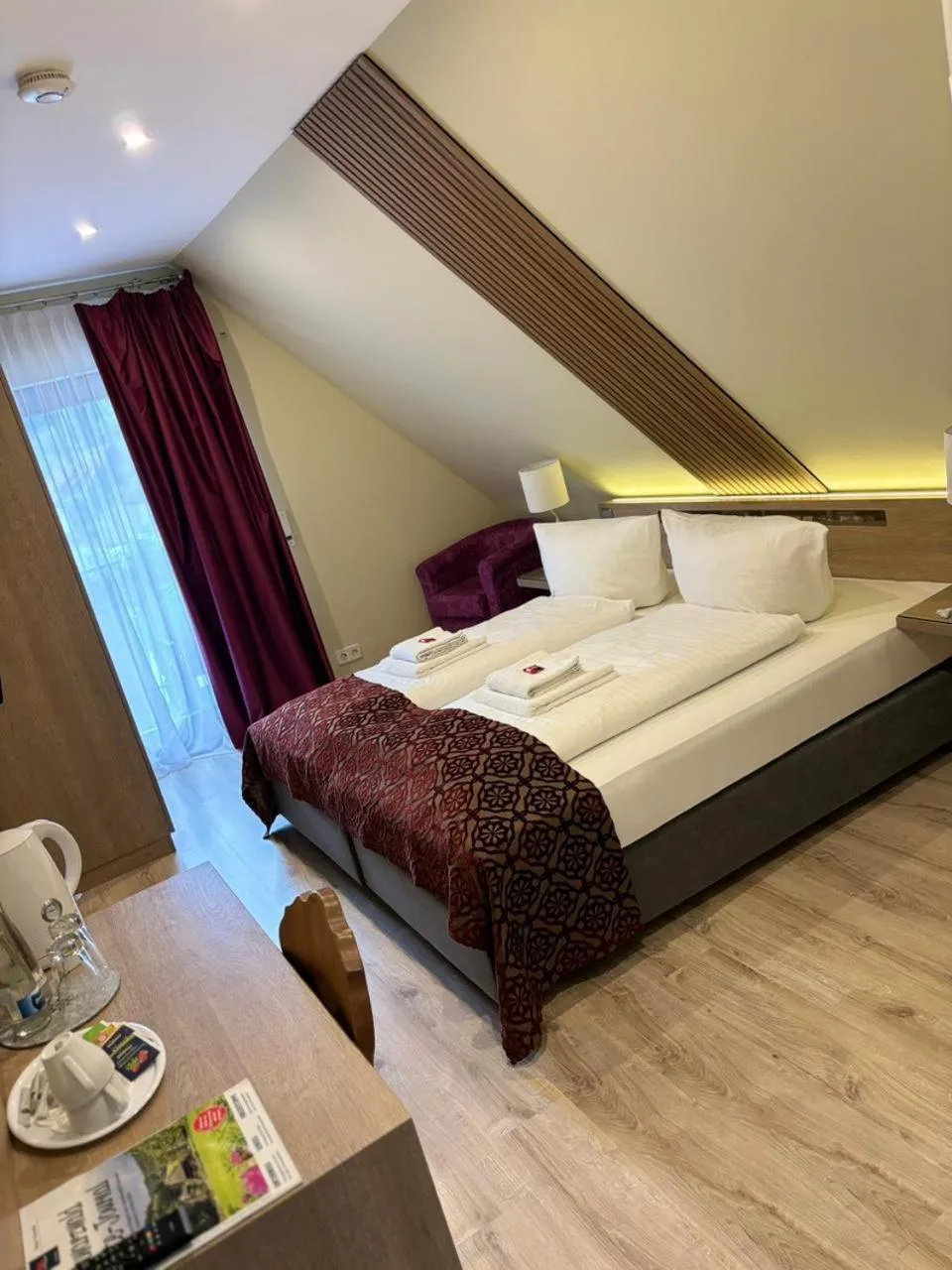 Bed in Landhotel Traube
