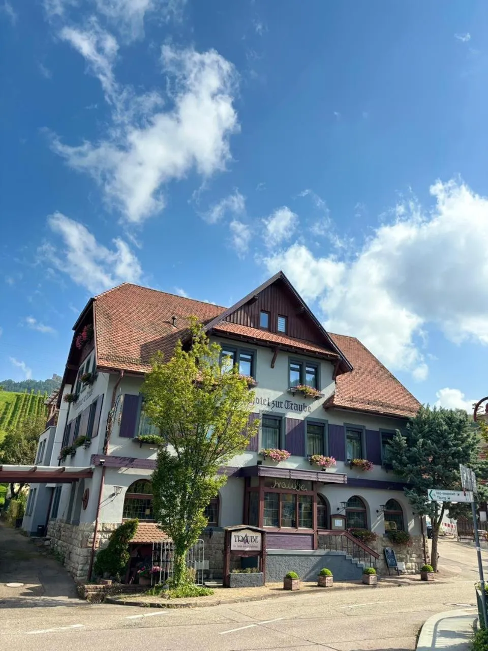 Property building in Landhotel Traube