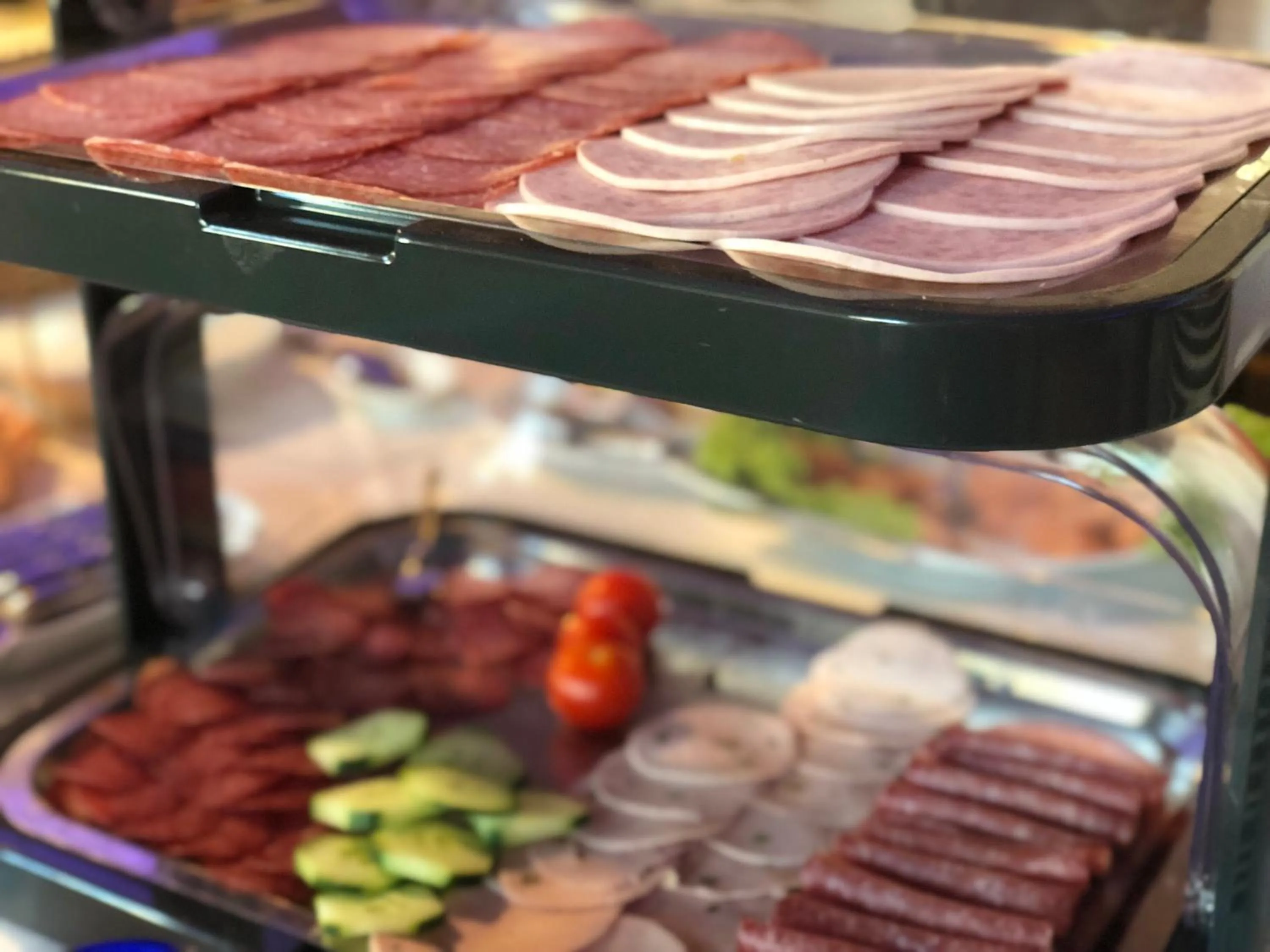 Buffet breakfast in Landhotel Traube