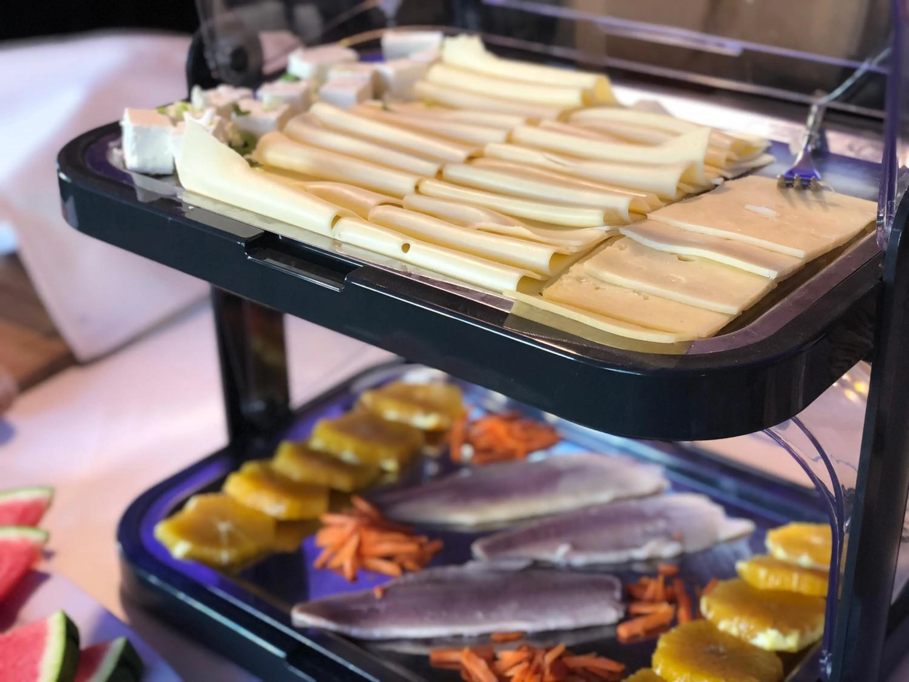 Buffet breakfast in Landhotel Traube