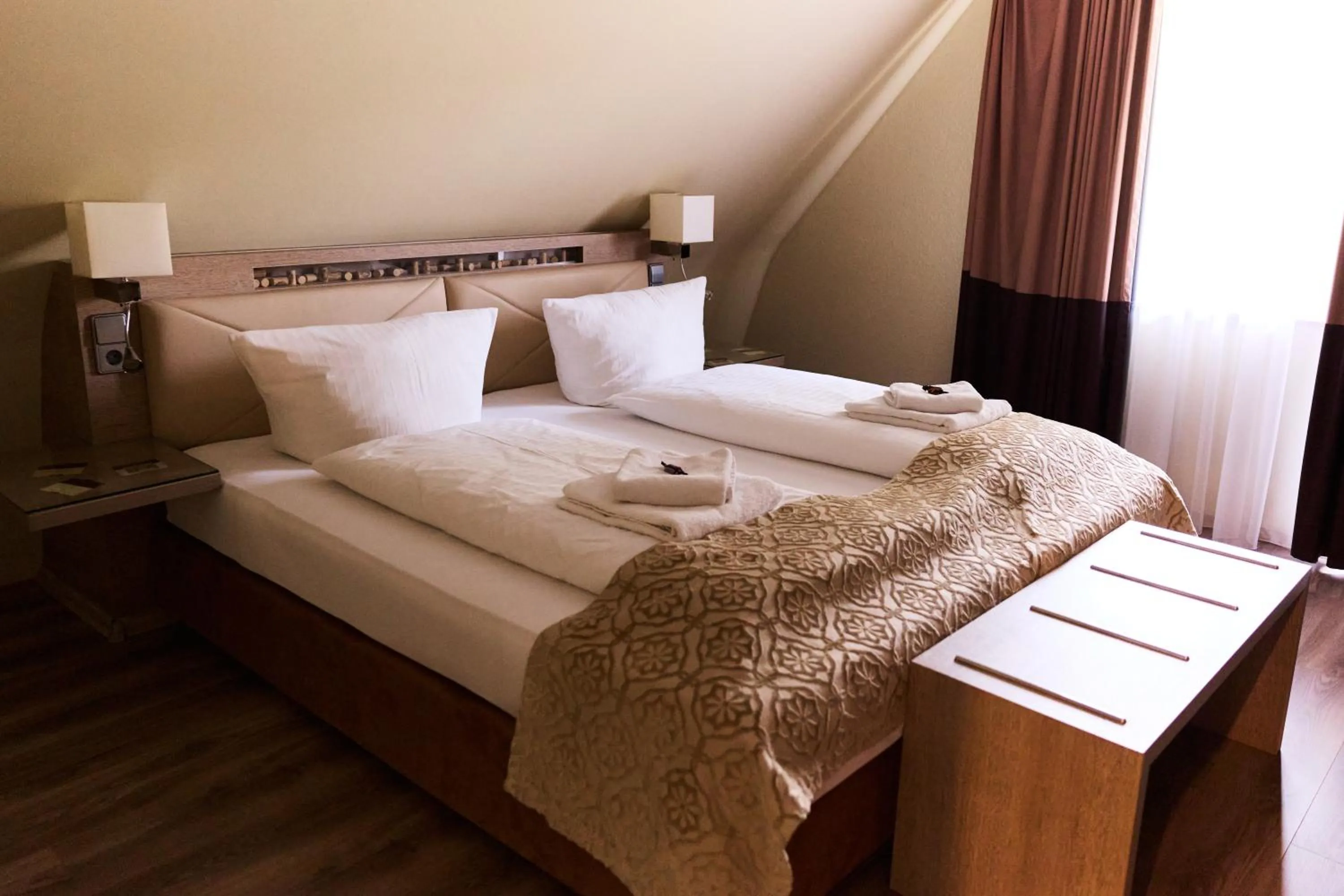 Bed in Landhotel Traube