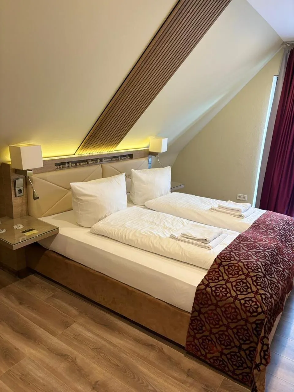 Bed in Landhotel Traube