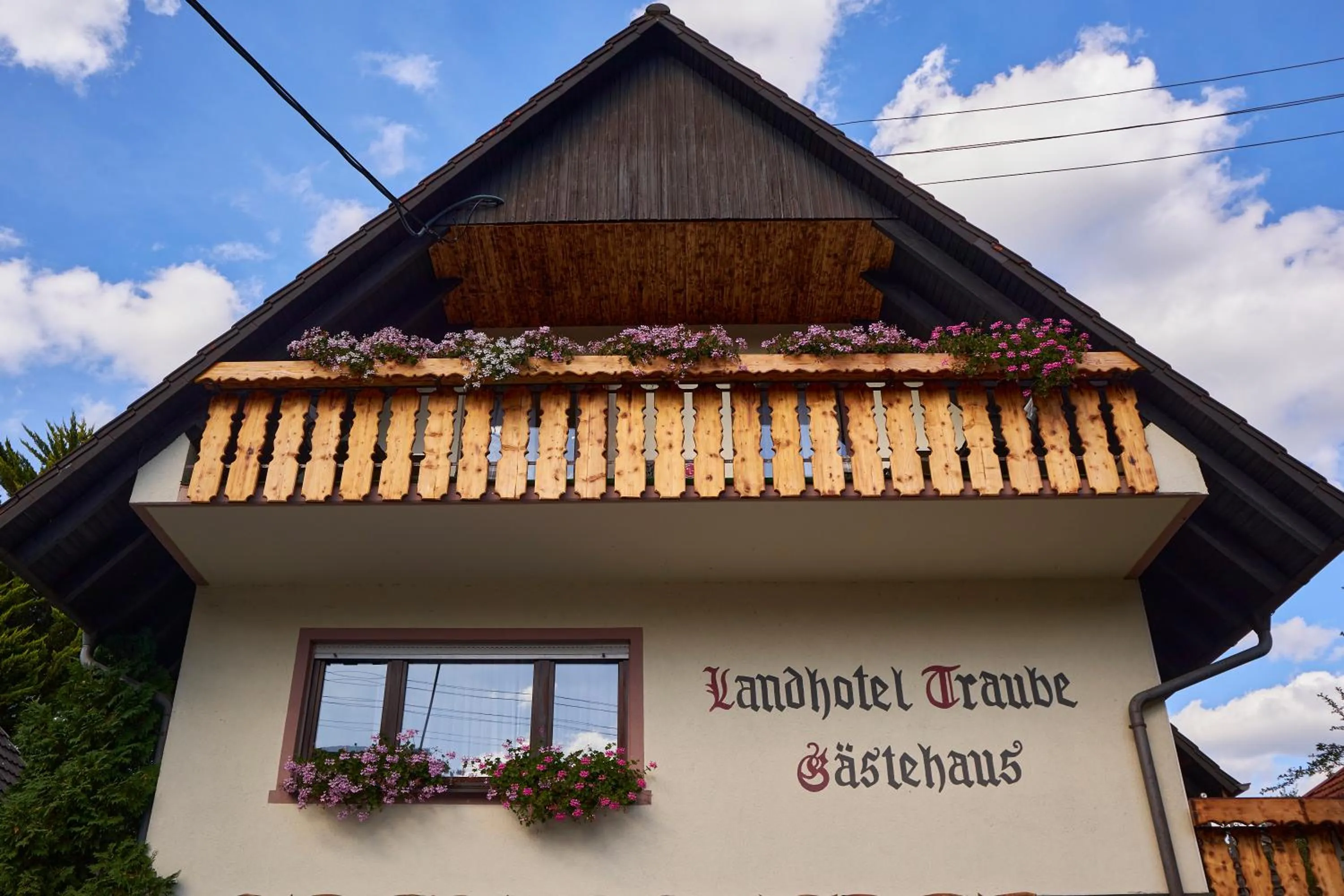 Property building in Landhotel Traube