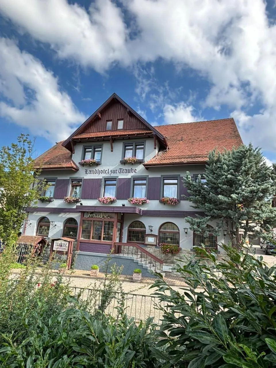 Property building in Landhotel Traube