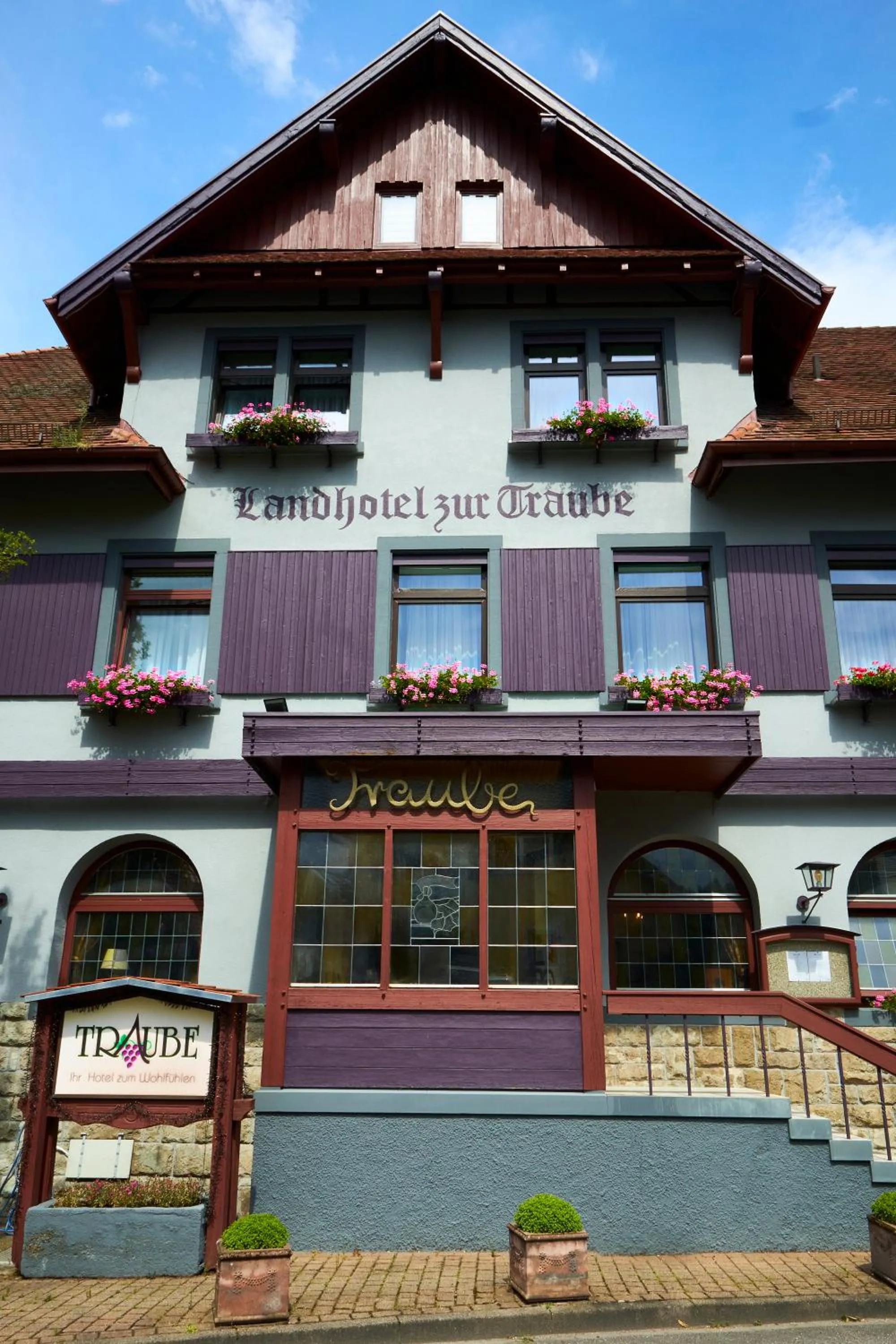 Property building in Landhotel Traube