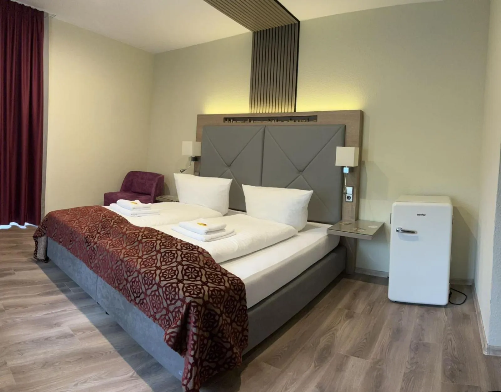 Bed in Landhotel Traube