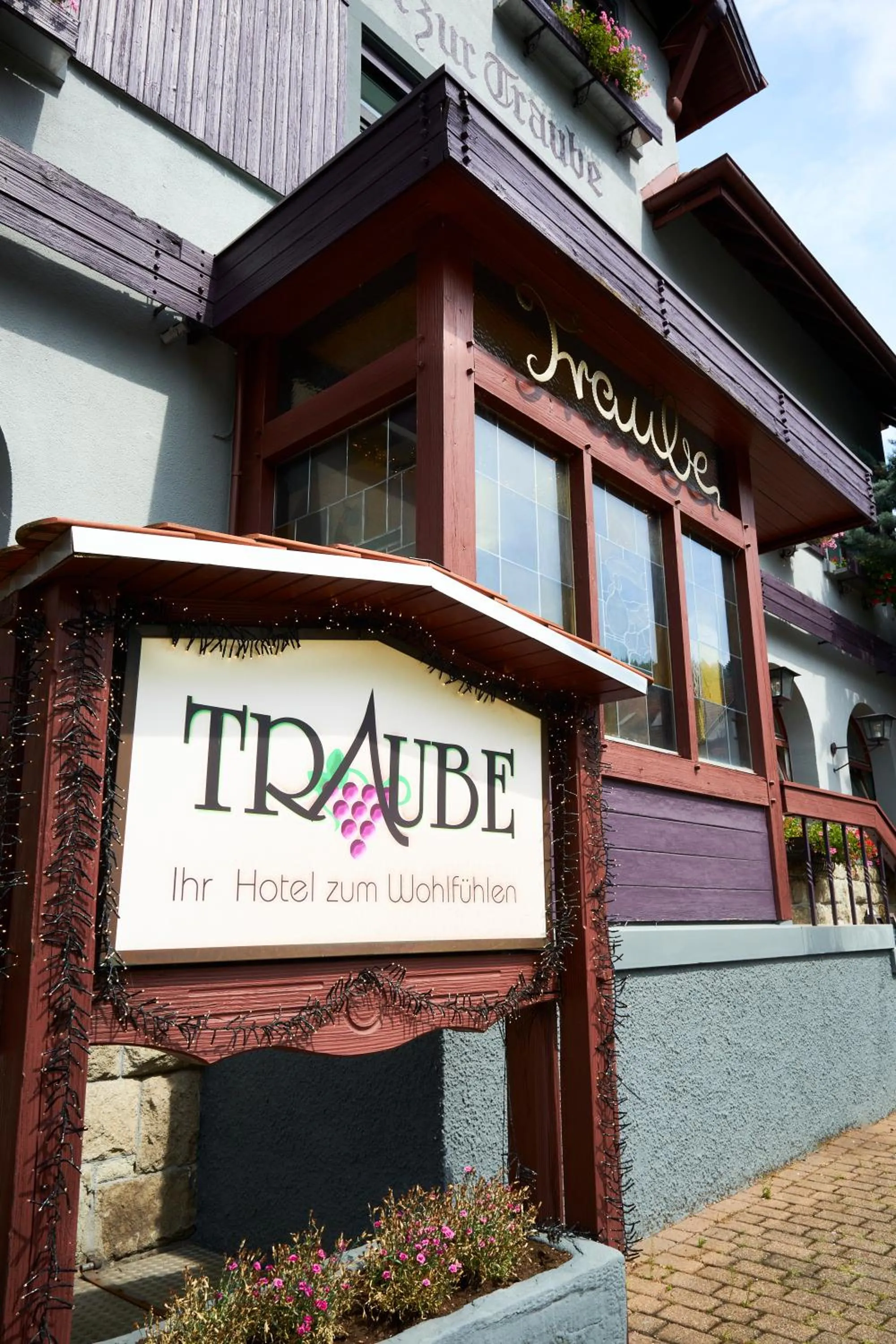 Property building in Landhotel Traube