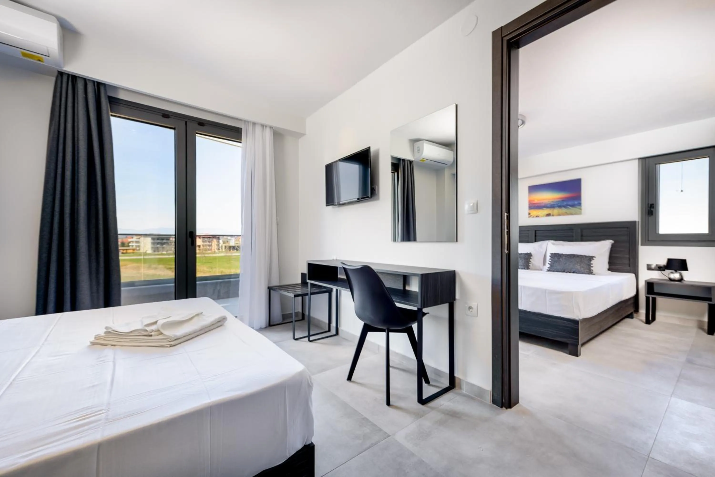 Photo of the whole room, Bed in ASTERAS STUDIOS